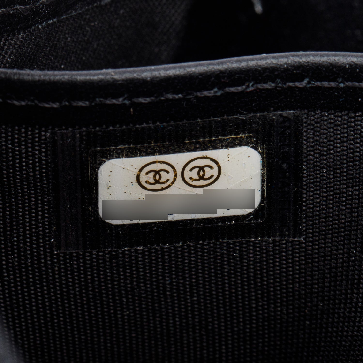 Chanel Black Caviar Leather Boy Long Zip Around Wallet w/ Box & Authenticity Card