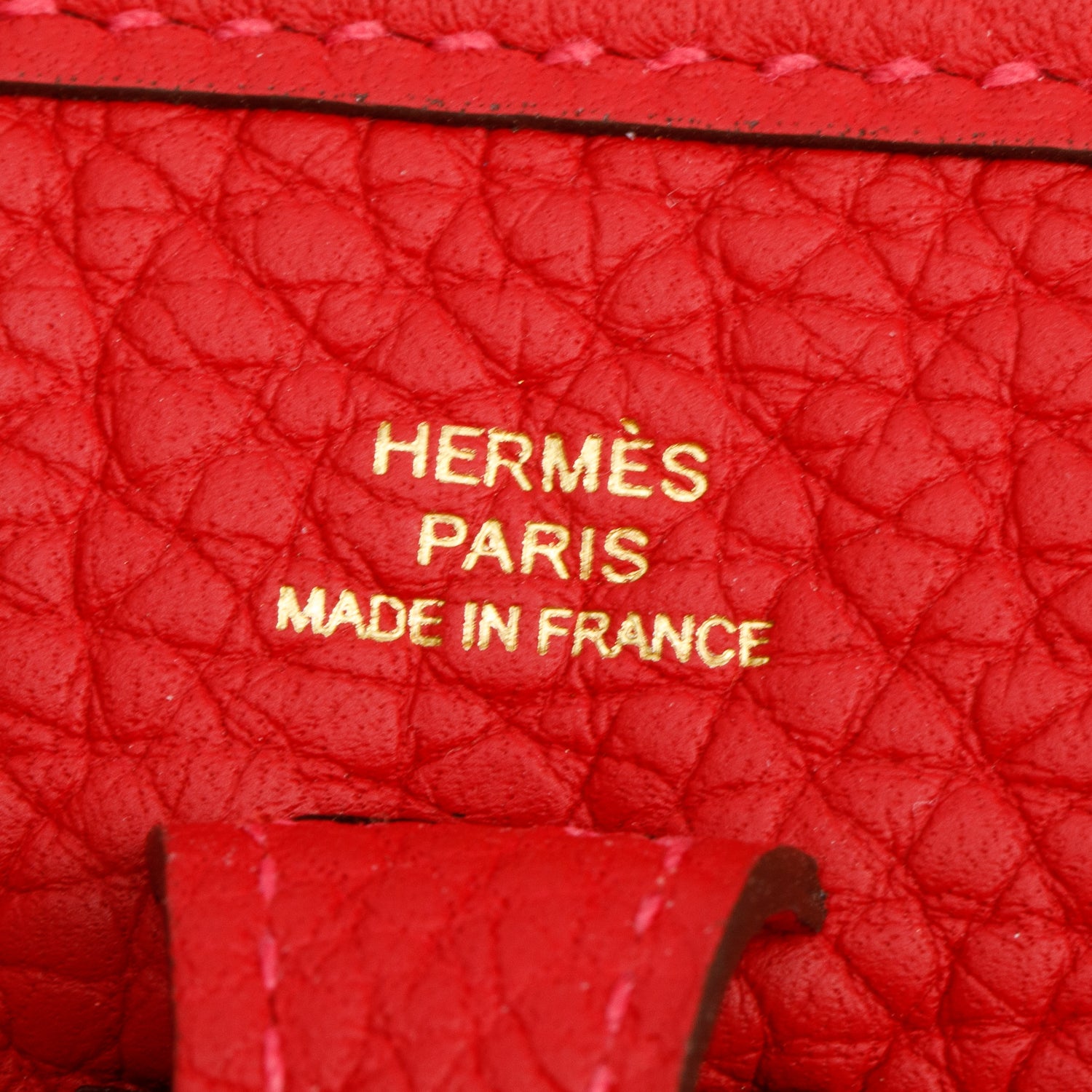 Hermes Geranium Taurillon Clemence Amazone Evelyne TPM 16