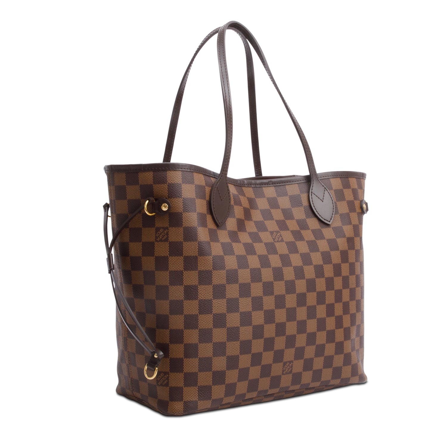 Louis Vuitton Damier Ebene Neverfull MM w/ Pouch
