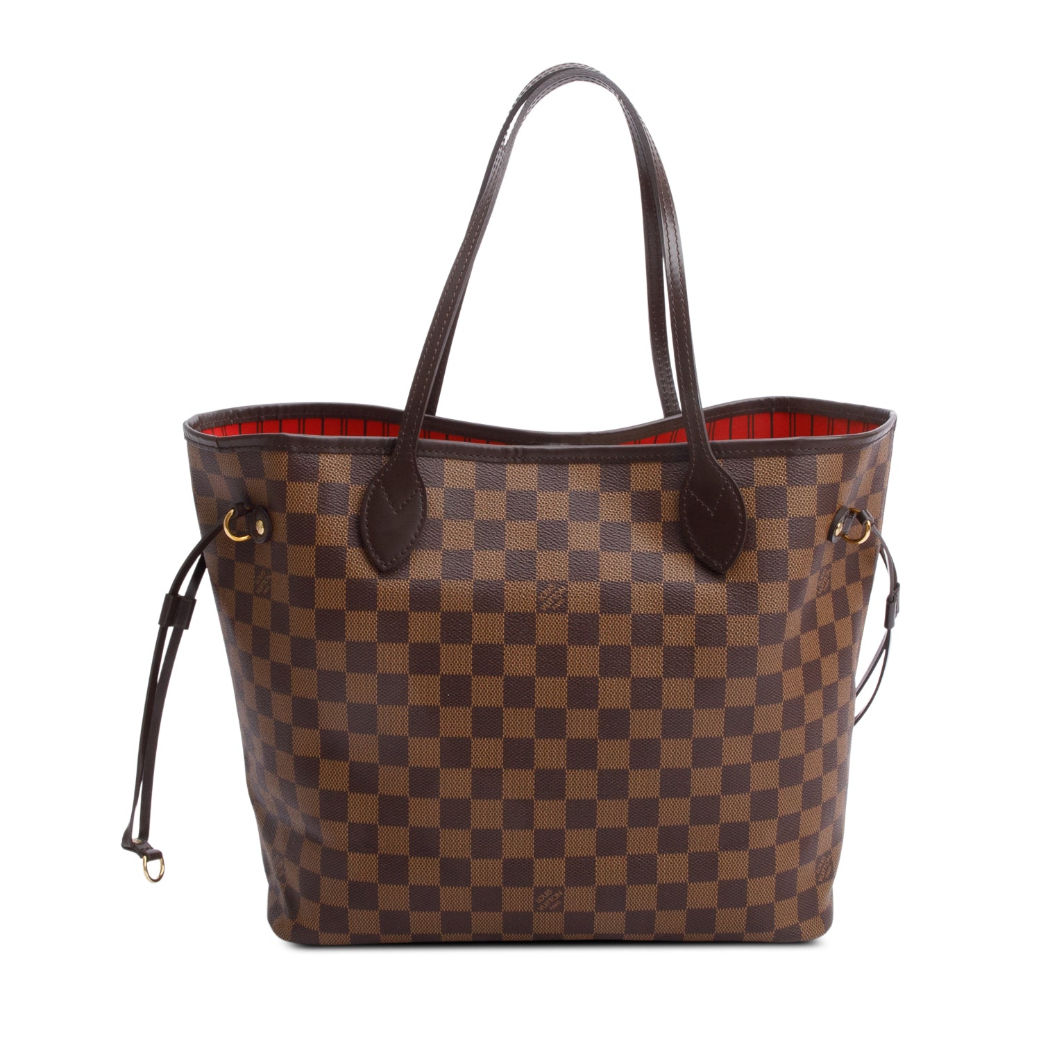 Louis Vuitton Damier Ebene Neverfull MM w/ Pouch