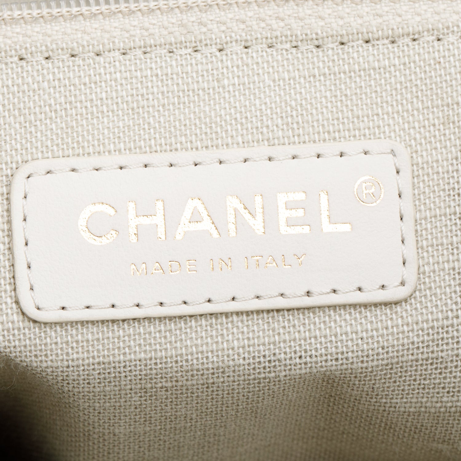 Chanel Navy Mixed Fibers Small Deauville Tote w/ Pouch