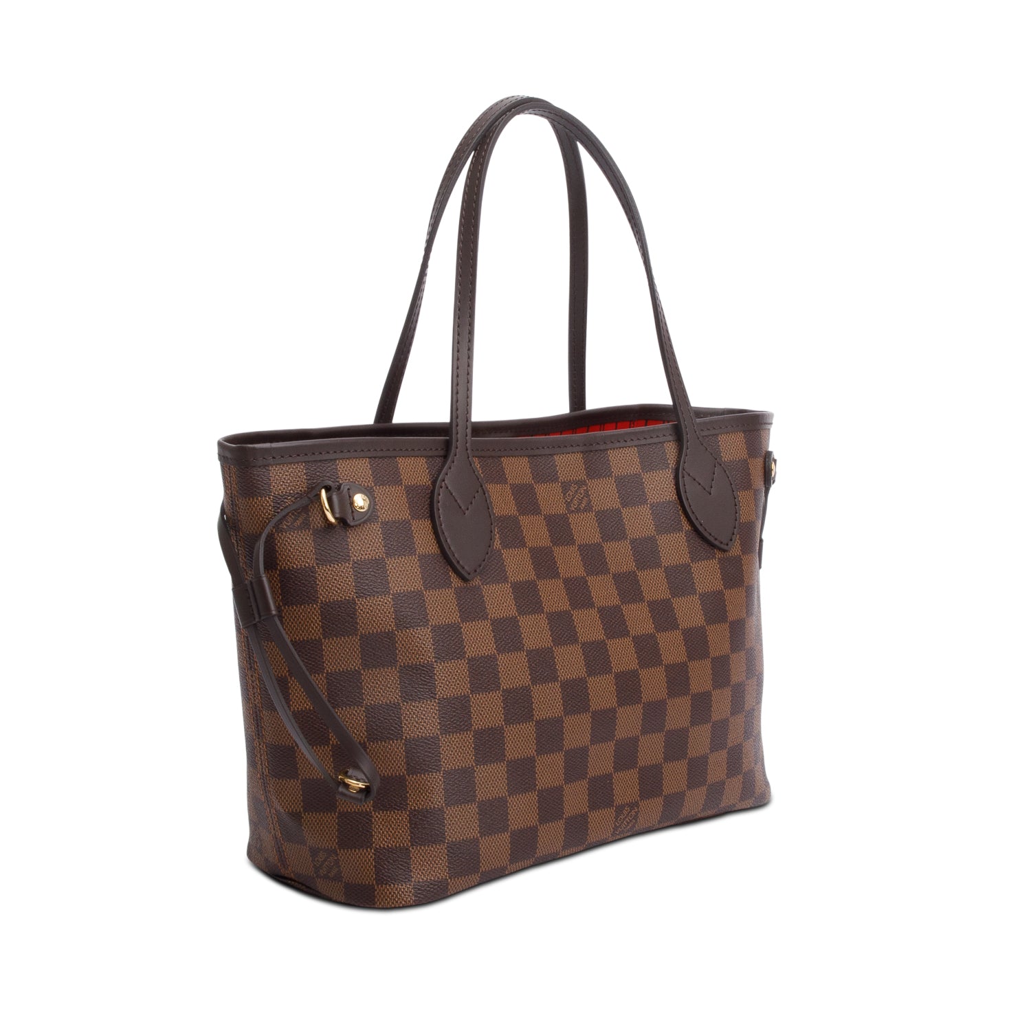 Louis Vuitton Damier Ebene Neverfull PM W/ Pouch
