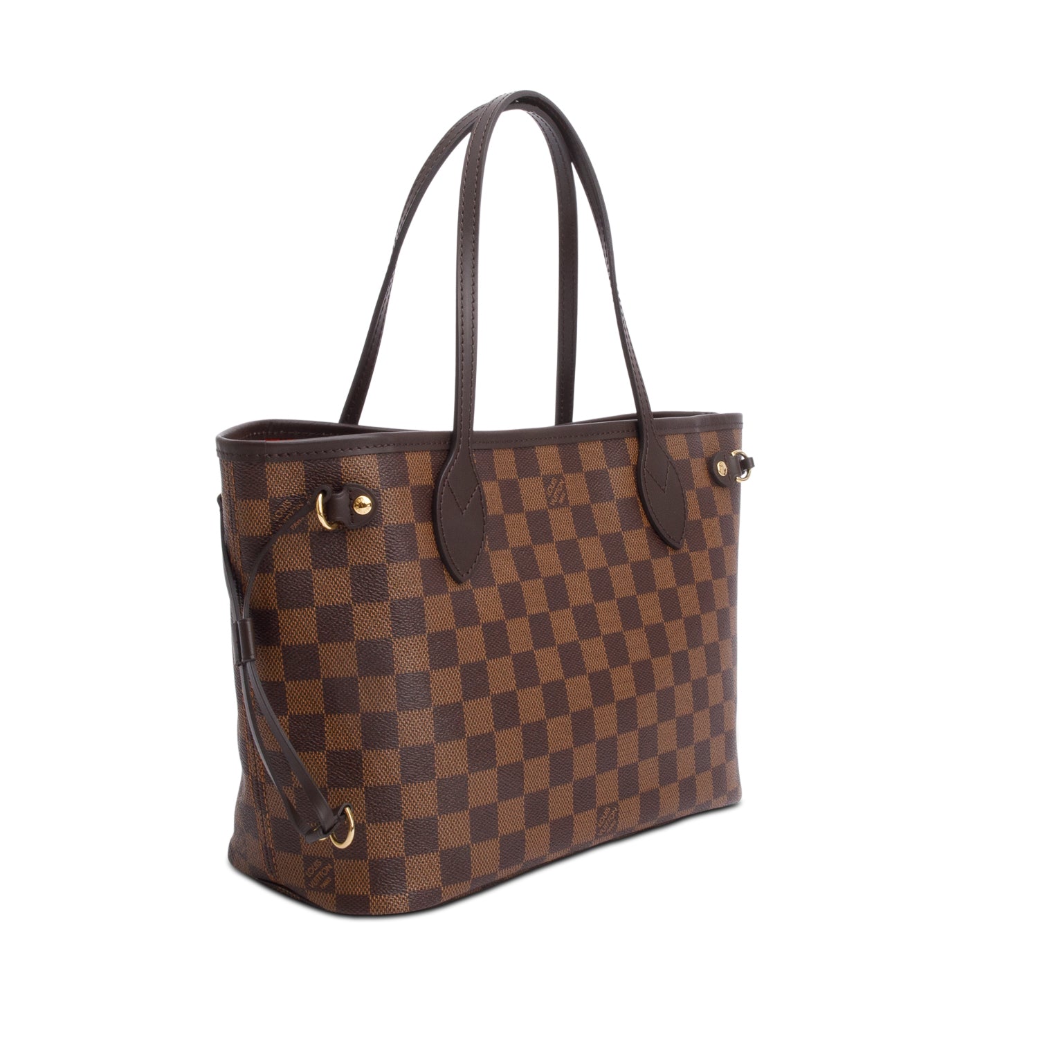 Louis Vuitton Damier Ebene Neverfull PM W/ Pouch