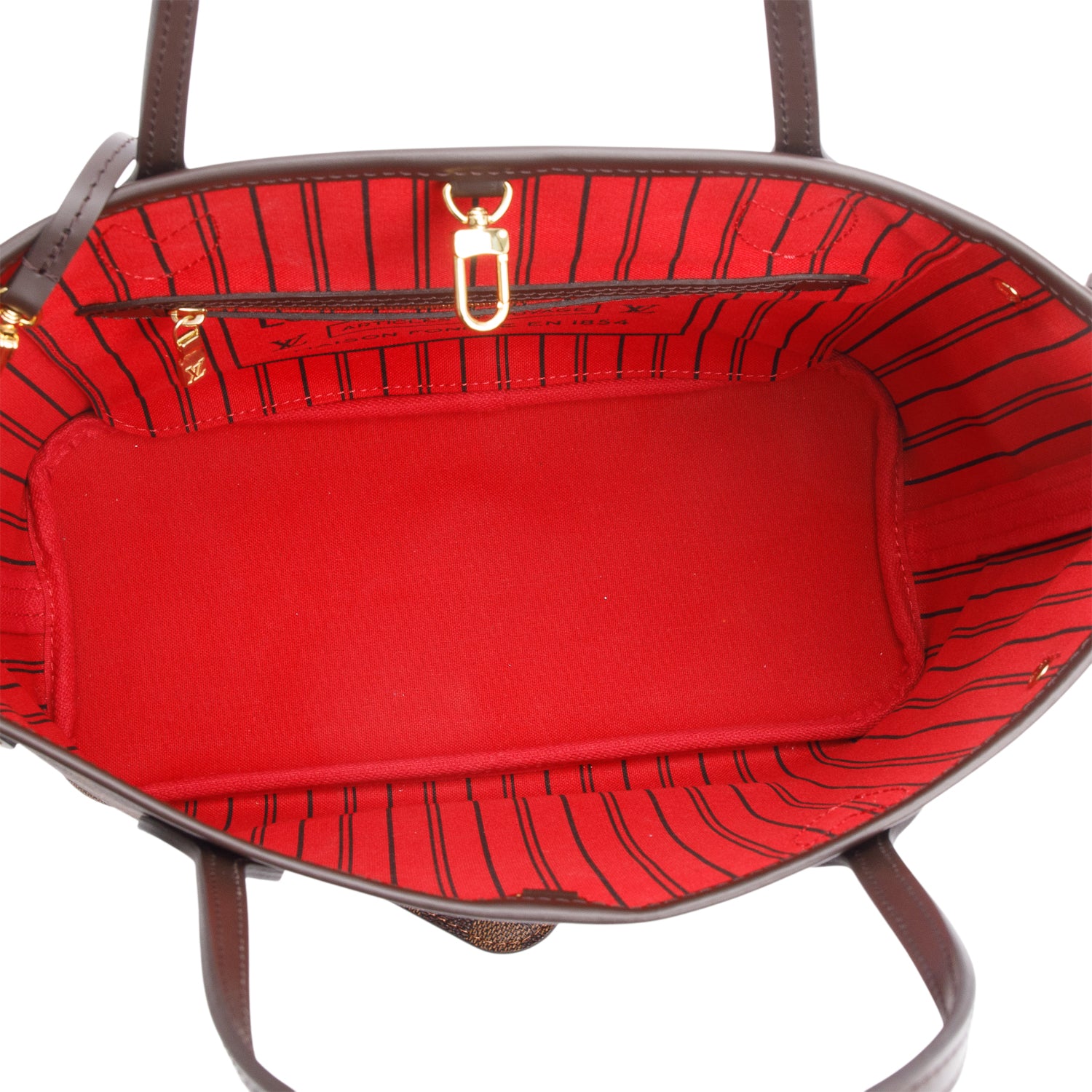 Louis Vuitton Damier Ebene Neverfull PM W/ Pouch