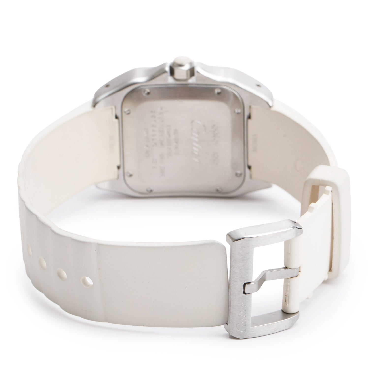 Cartier Stainless Steel Santos 100 Automatic Watch, Medium Model 2878