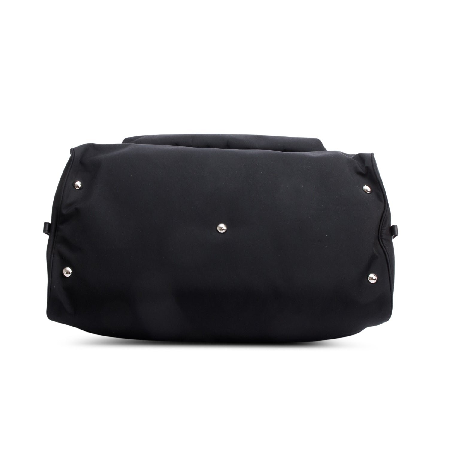 Gucci Black Nylon Web Large Duffle Bag w/ Strap