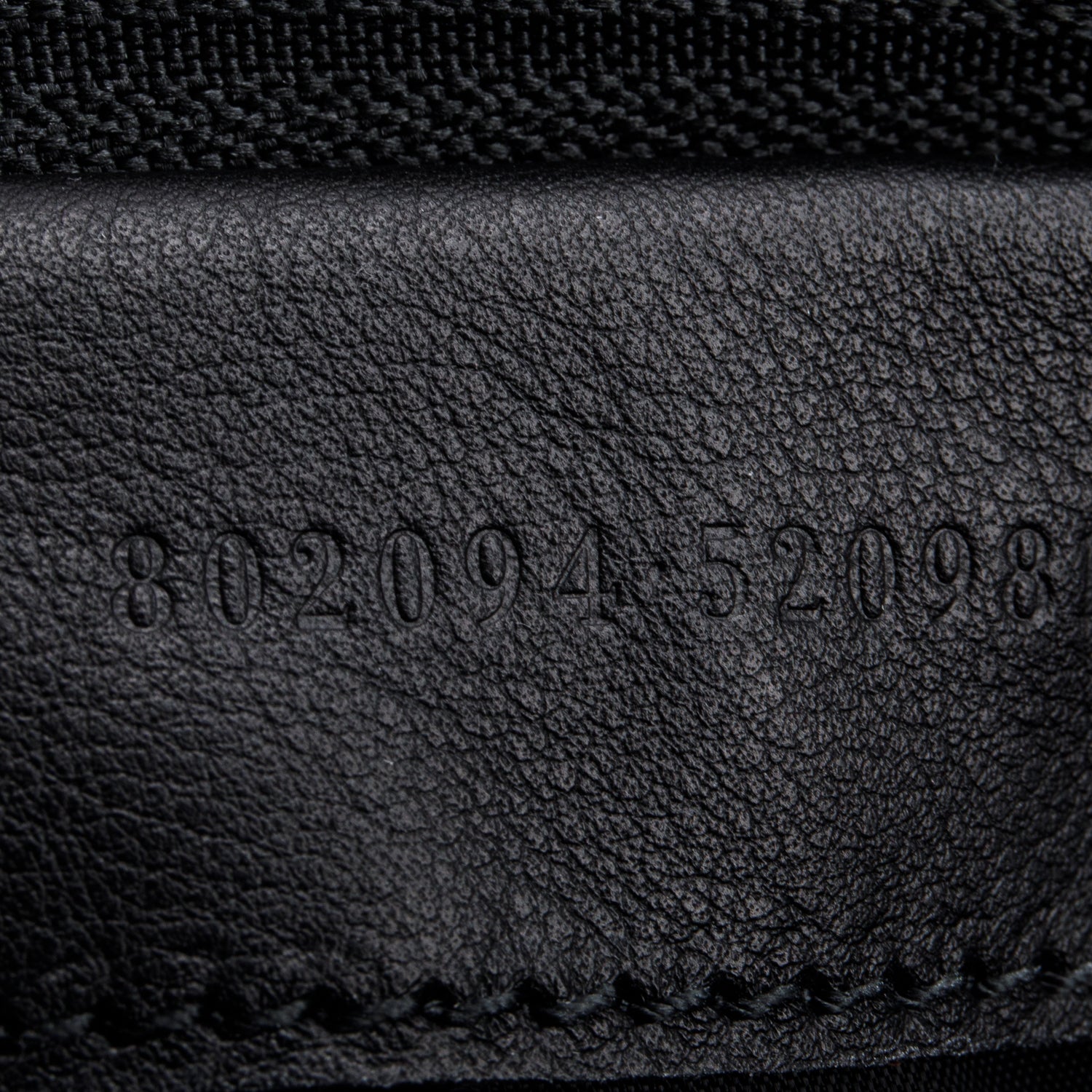 Gucci Black Nylon Web Large Duffle Bag w/ Strap