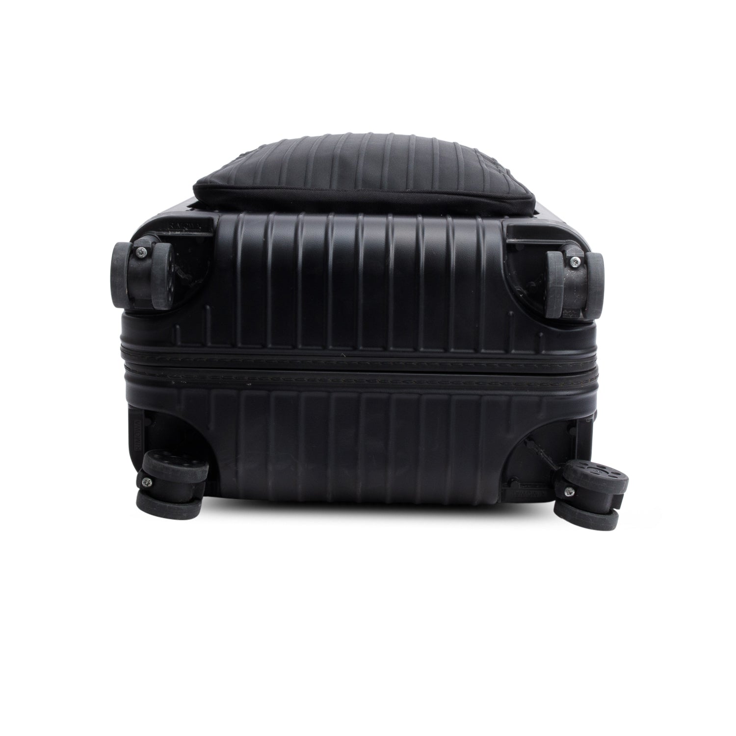 RIMOWA Black Polycarbonate Nylon Essential Sleeve Cabin Luggage