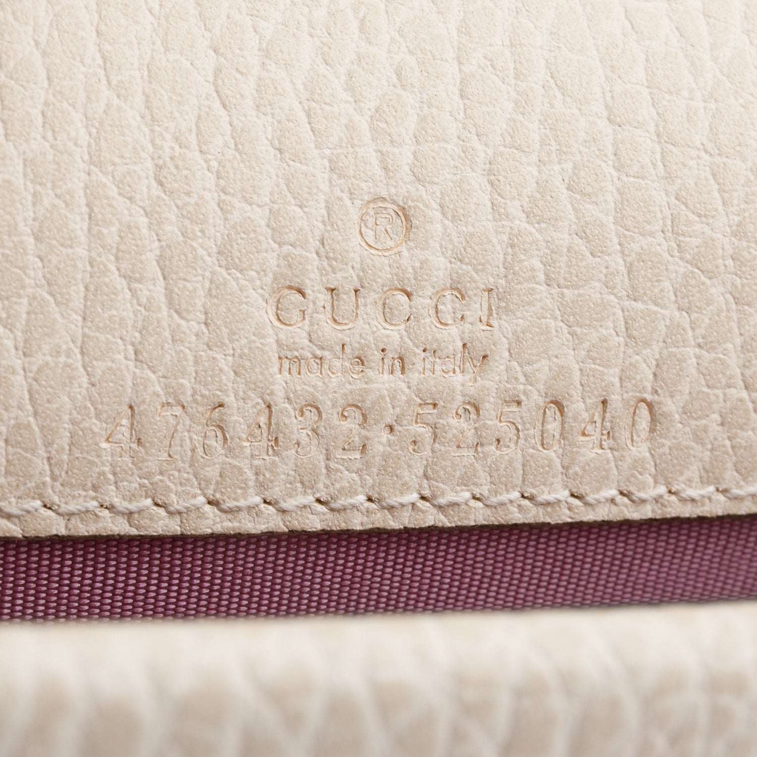 Gucci Dionysus White Leather Dionysus Super Mini Bag w/ Box & Receipt