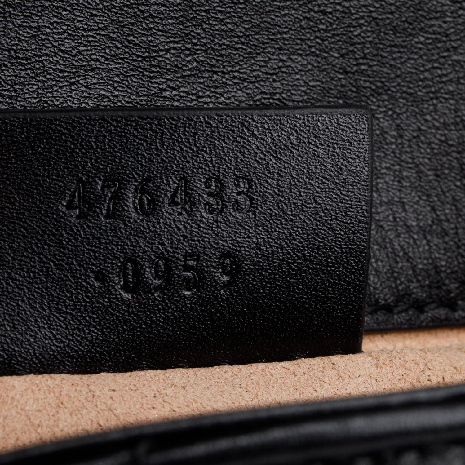 Gucci Black GG Marmont Matelasse Leather Super Mini Bag