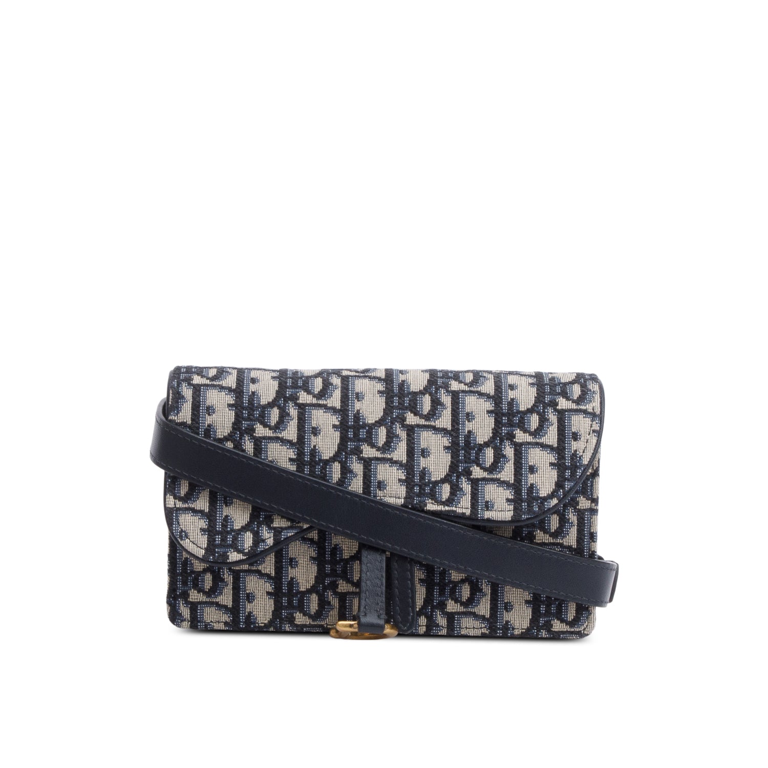 Christian Dior 2020 Oblique Saddle Belt Pouch