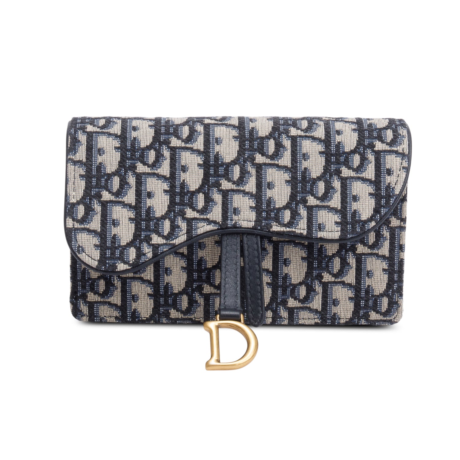 Christian Dior 2020 Oblique Saddle Belt Pouch