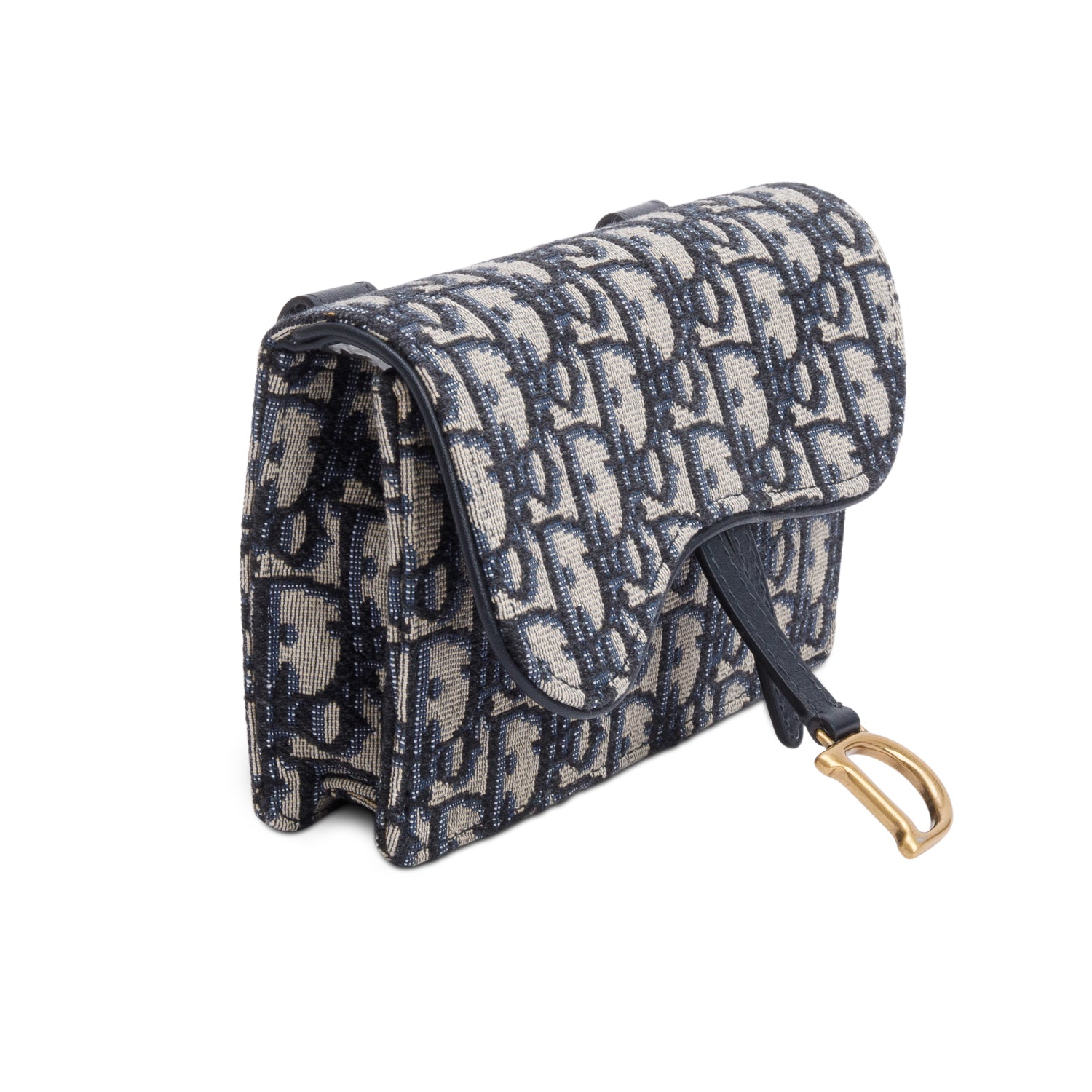 Christian Dior 2020 Oblique Saddle Belt Pouch