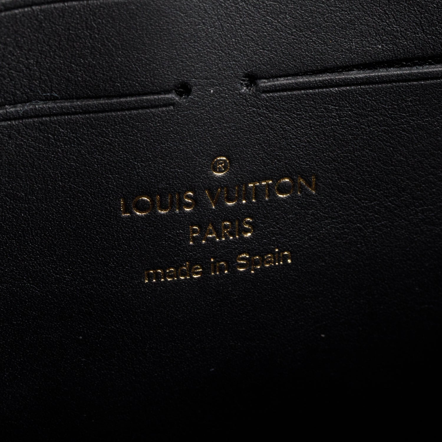Louis Vuitton 2022 Damier Ebene Vavin Chain Wallet w/ Box & Receipt