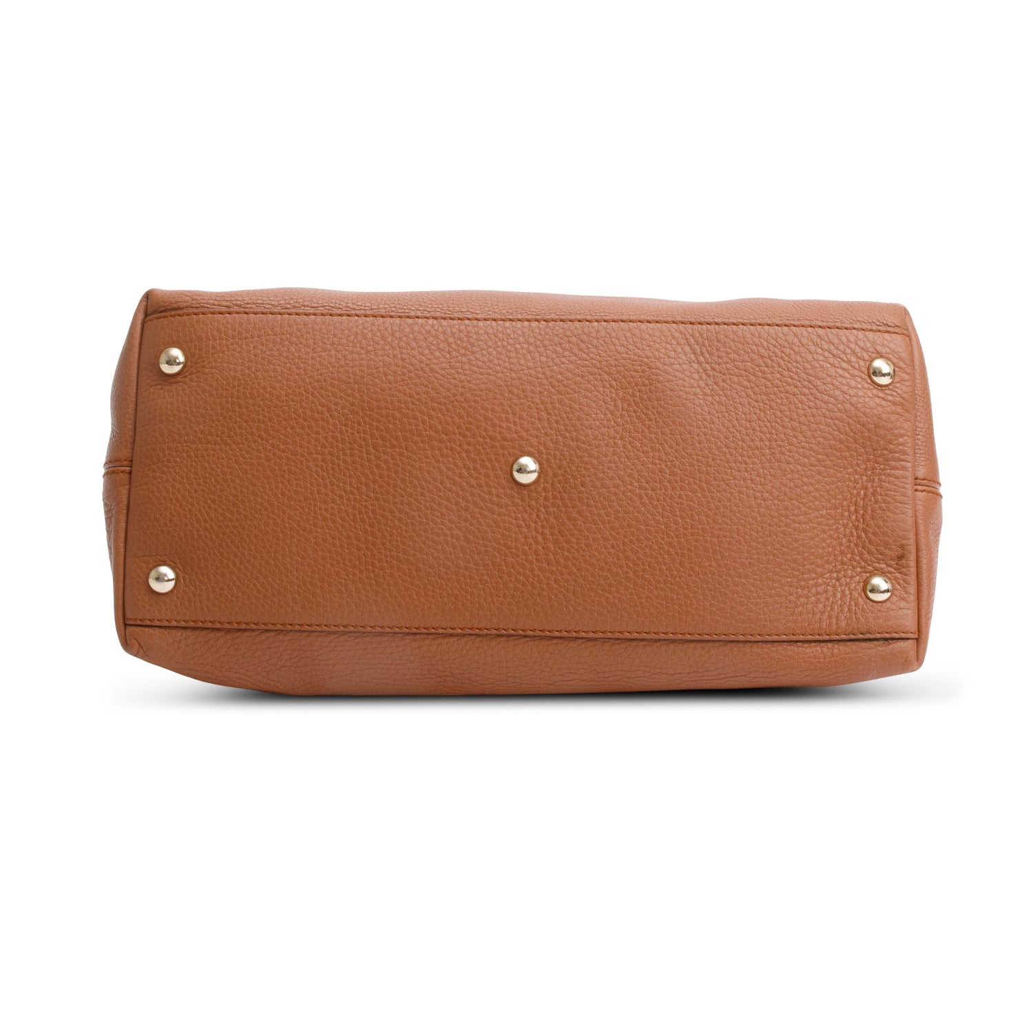 Gucci Brown Cellarius Calfksin Leather Small Soho Top Handle Satchel