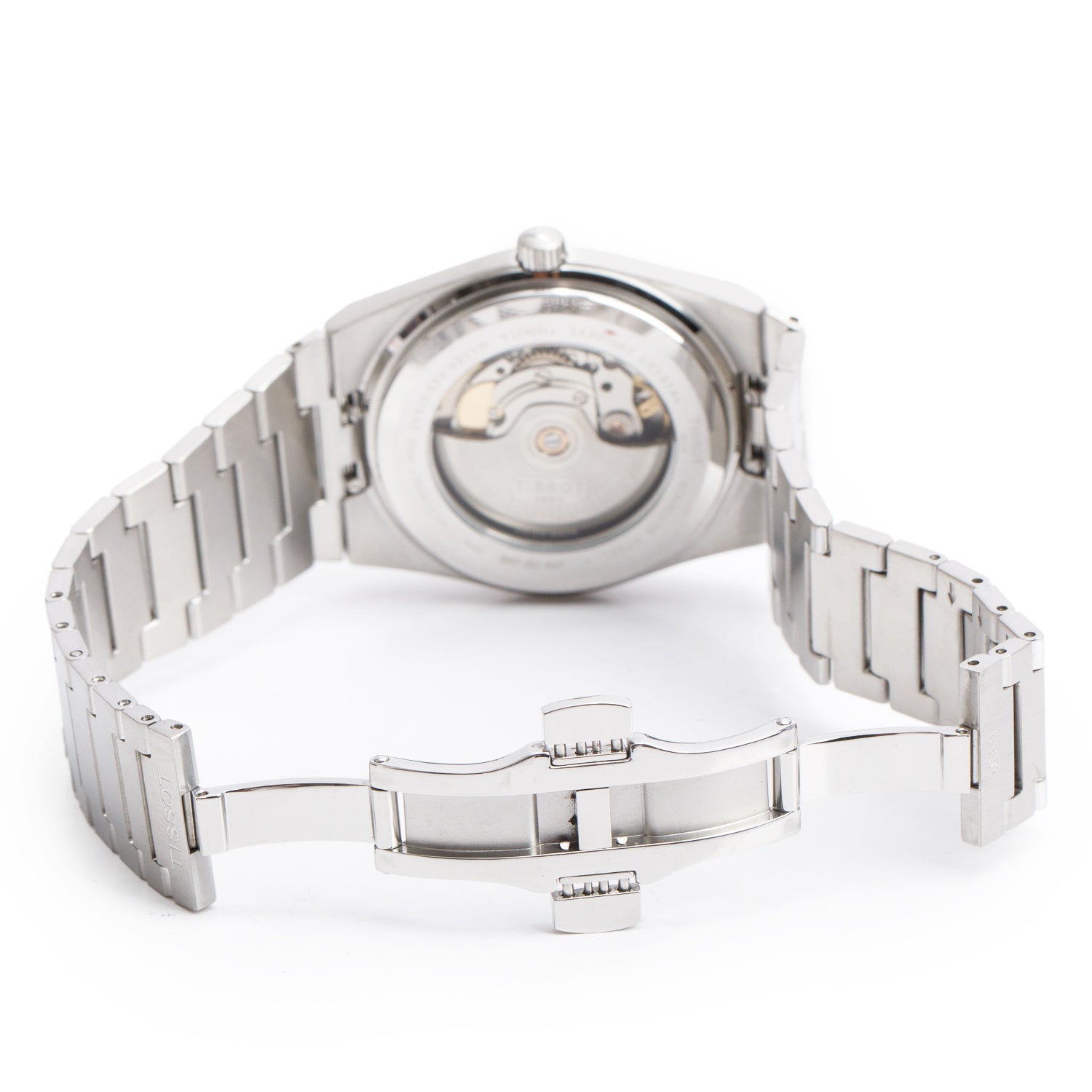 Tissot Stainless Steel PRX Powermatic 80 40 MM Automatic Watch Blue Dial w/ Box & Extra Strap