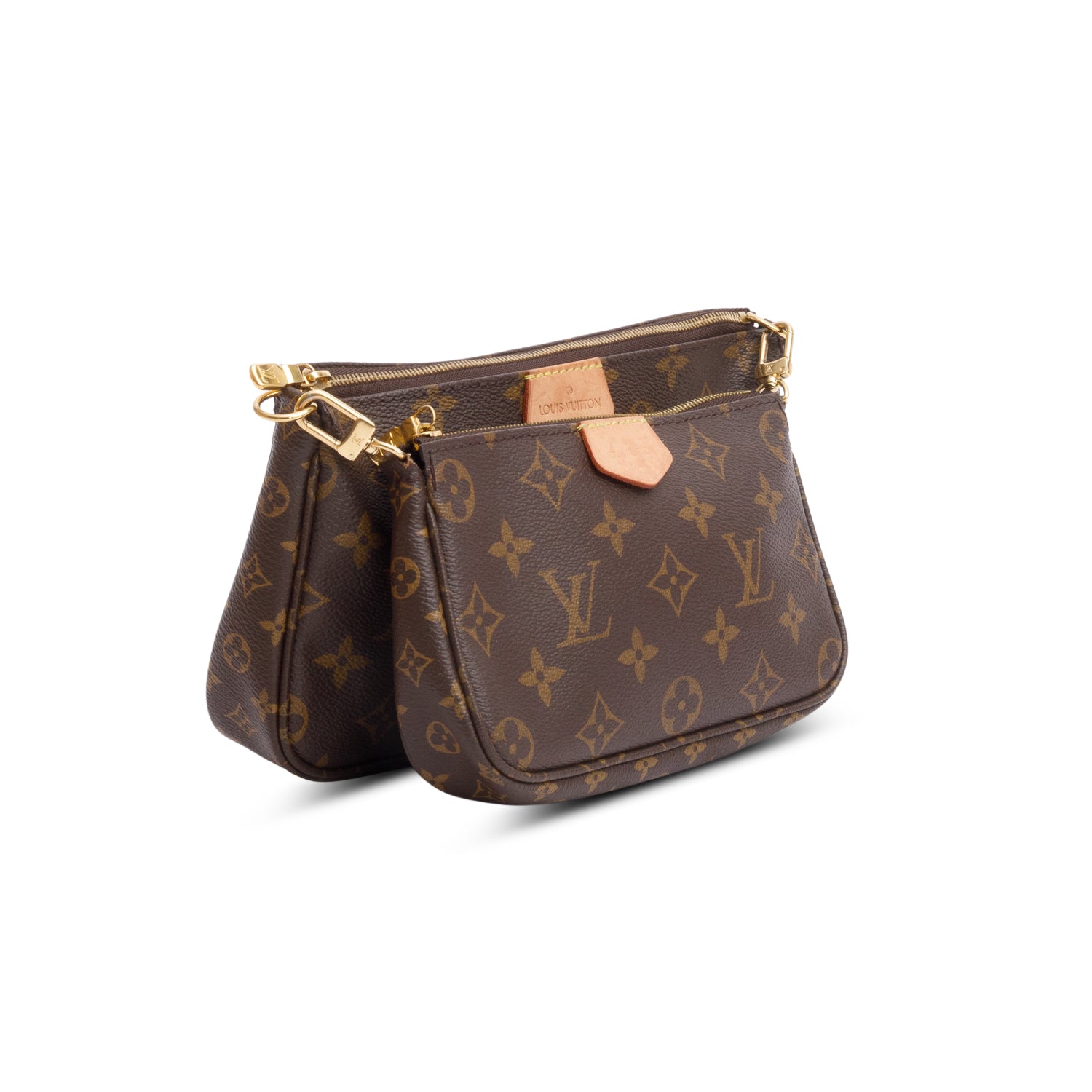 Louis Vuitton 2020 Monogram Khaki Multi-Pochette Accessoires w/ Box