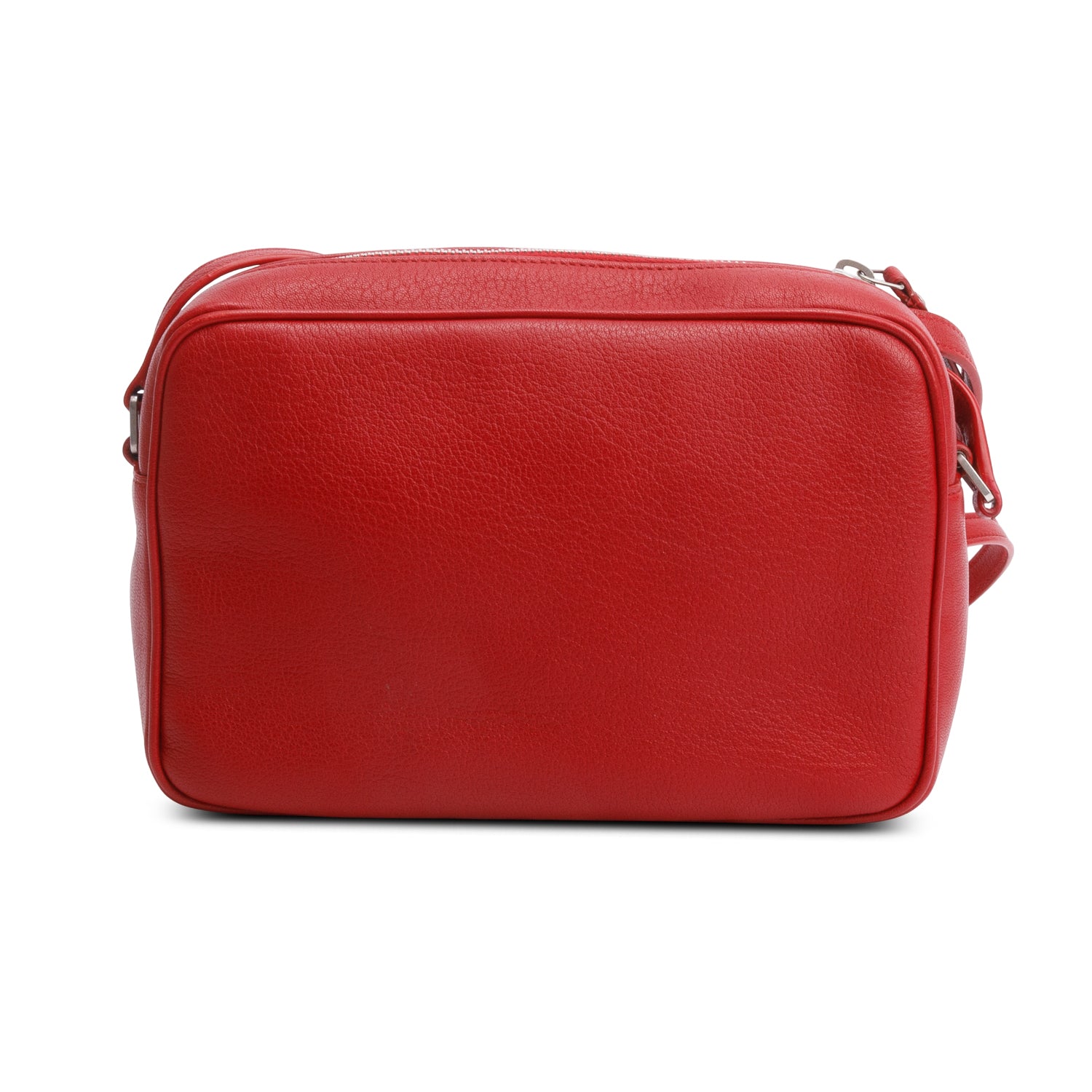 Saint Laurent Red Leather Lou Camera Bag
