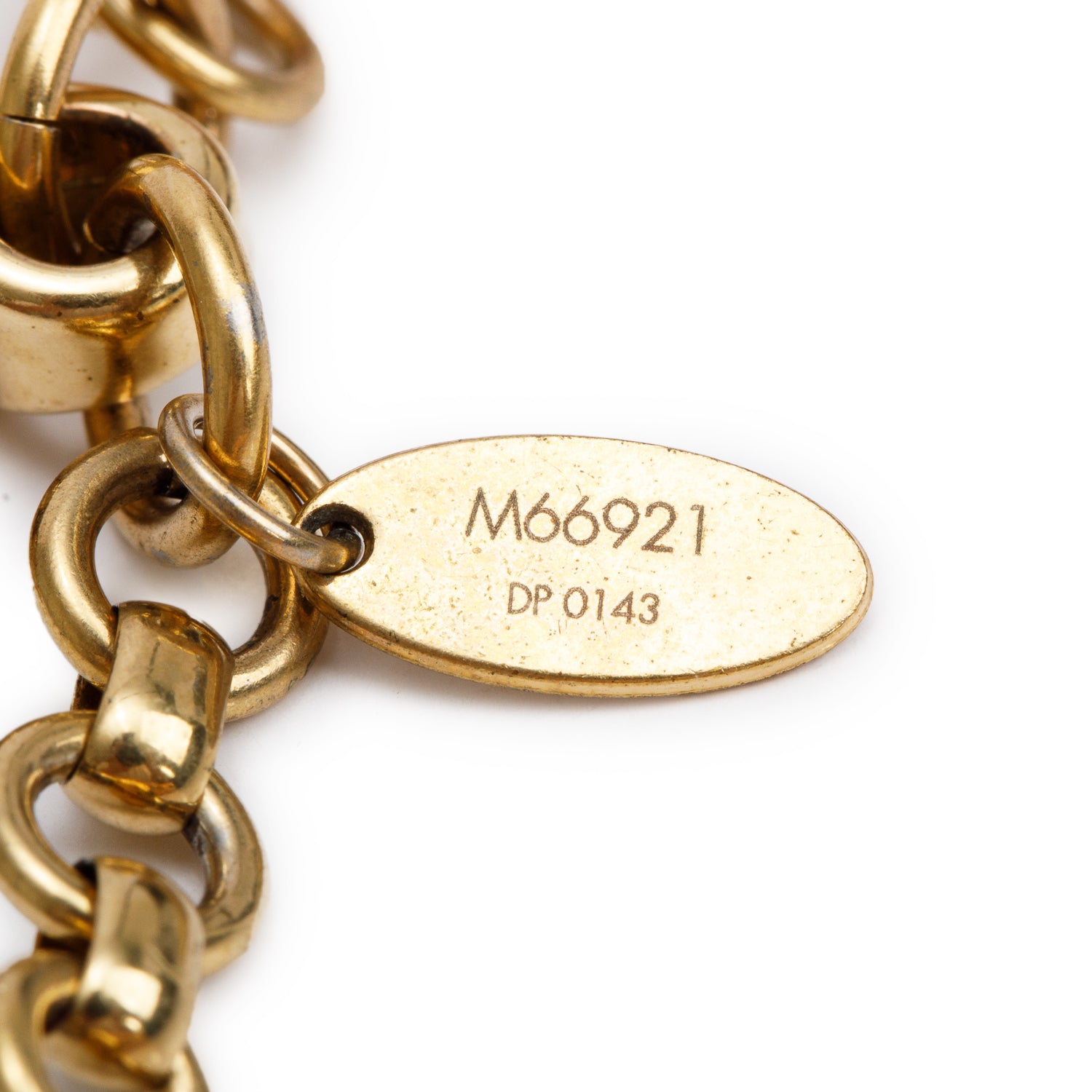 Louis Vuitton Gold-Tone Metal Rose Resin Naif Bag Charm & Key Holder