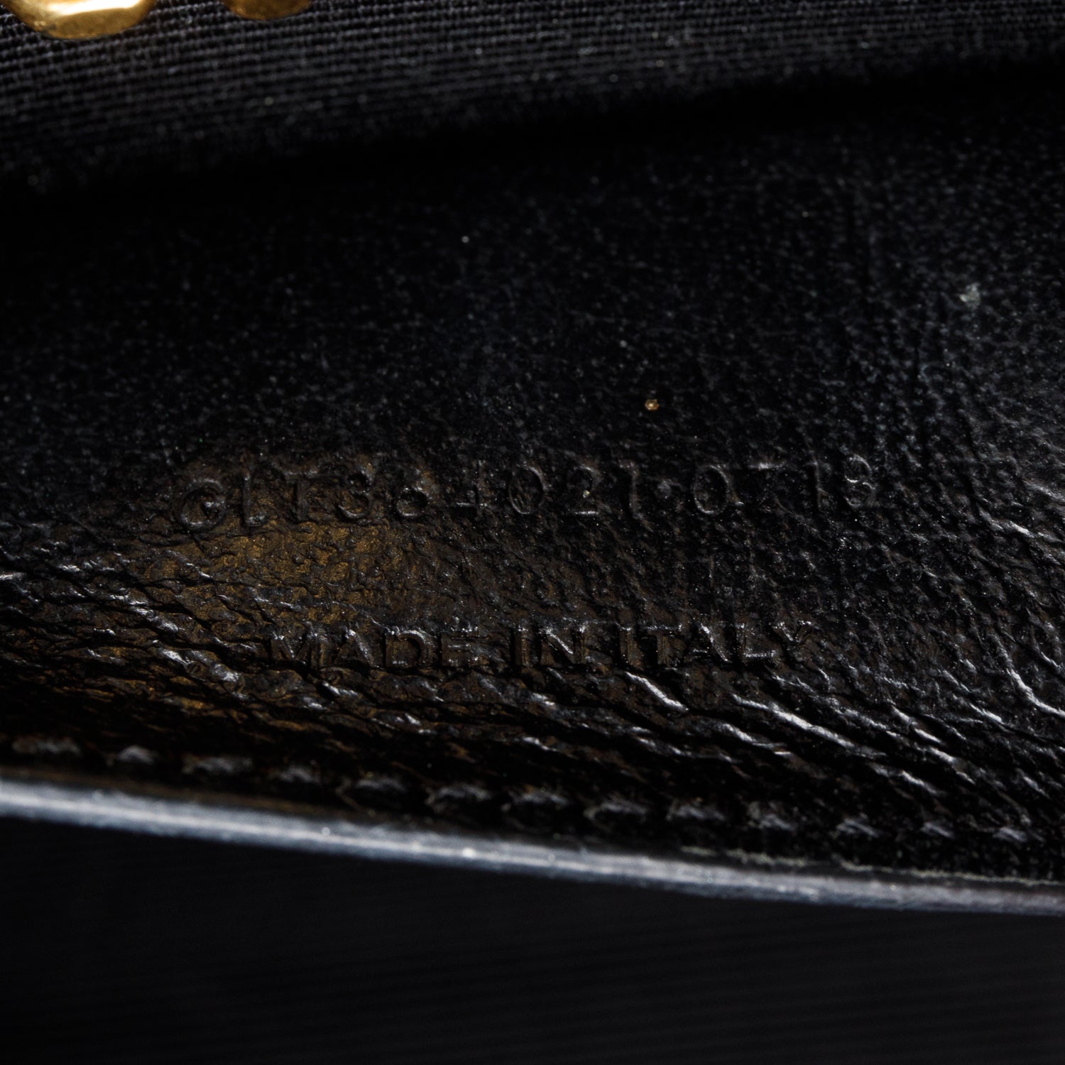 Saint Laurent Black Grain De Poudre Leather Medium Kate Bag