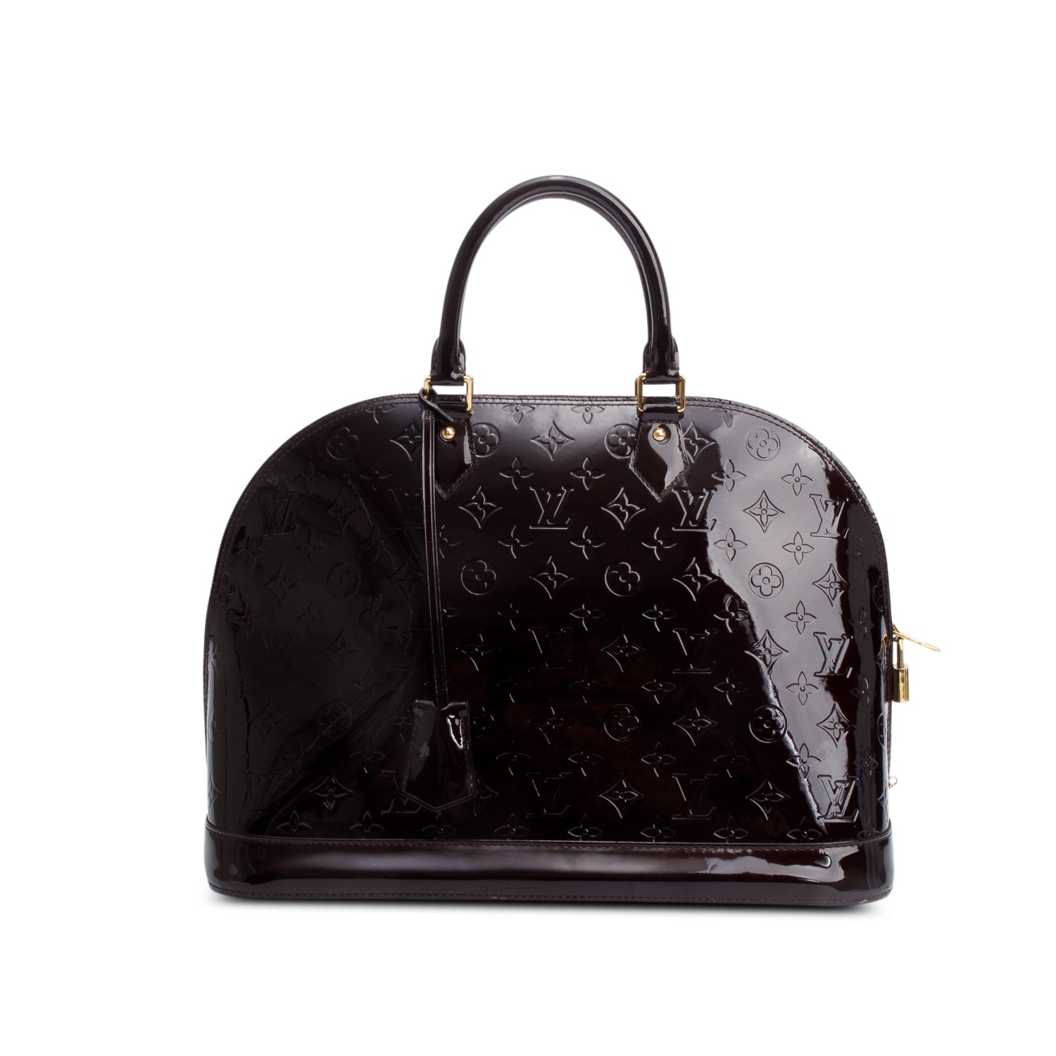 Louis Vuitton Amarante Monogram Vernis Alma GM