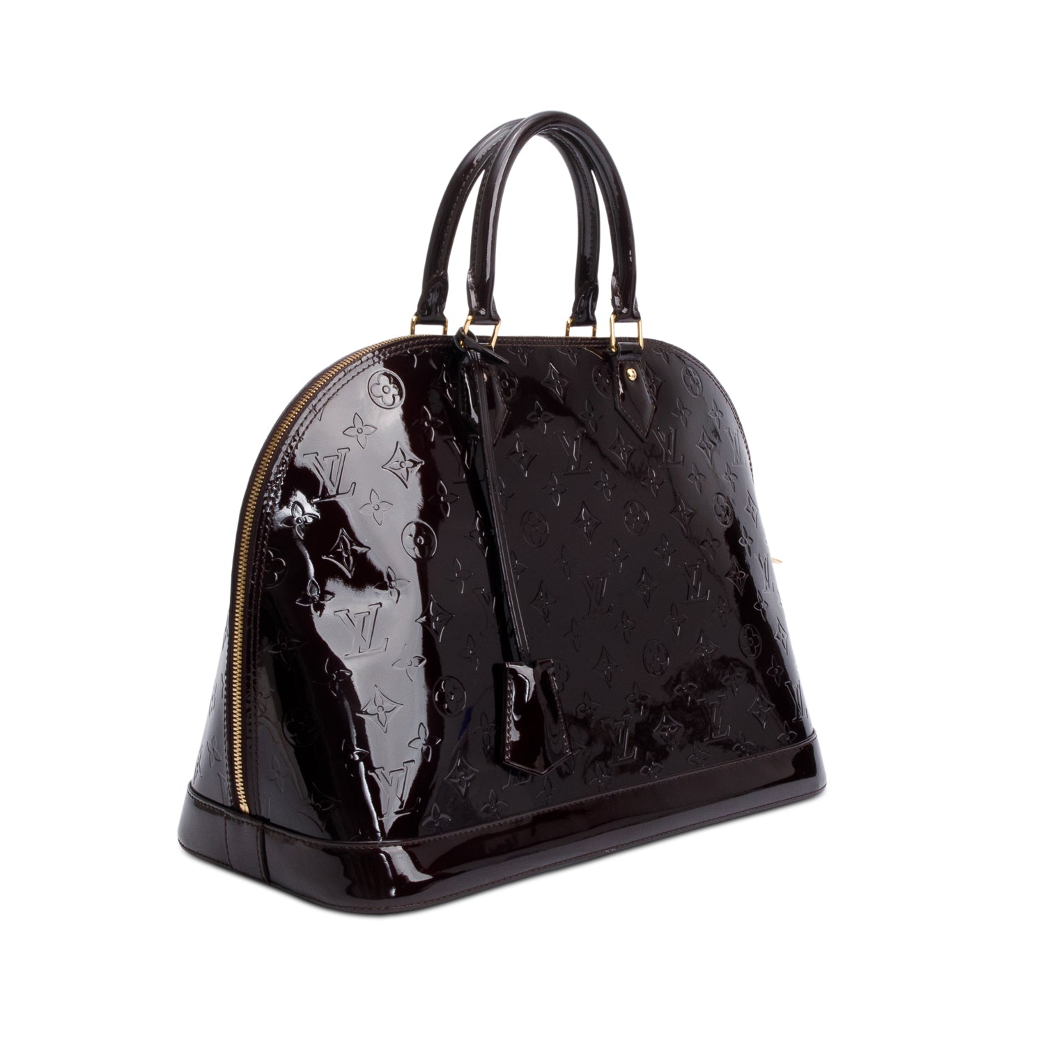 Louis Vuitton Amarante Monogram Vernis Alma GM