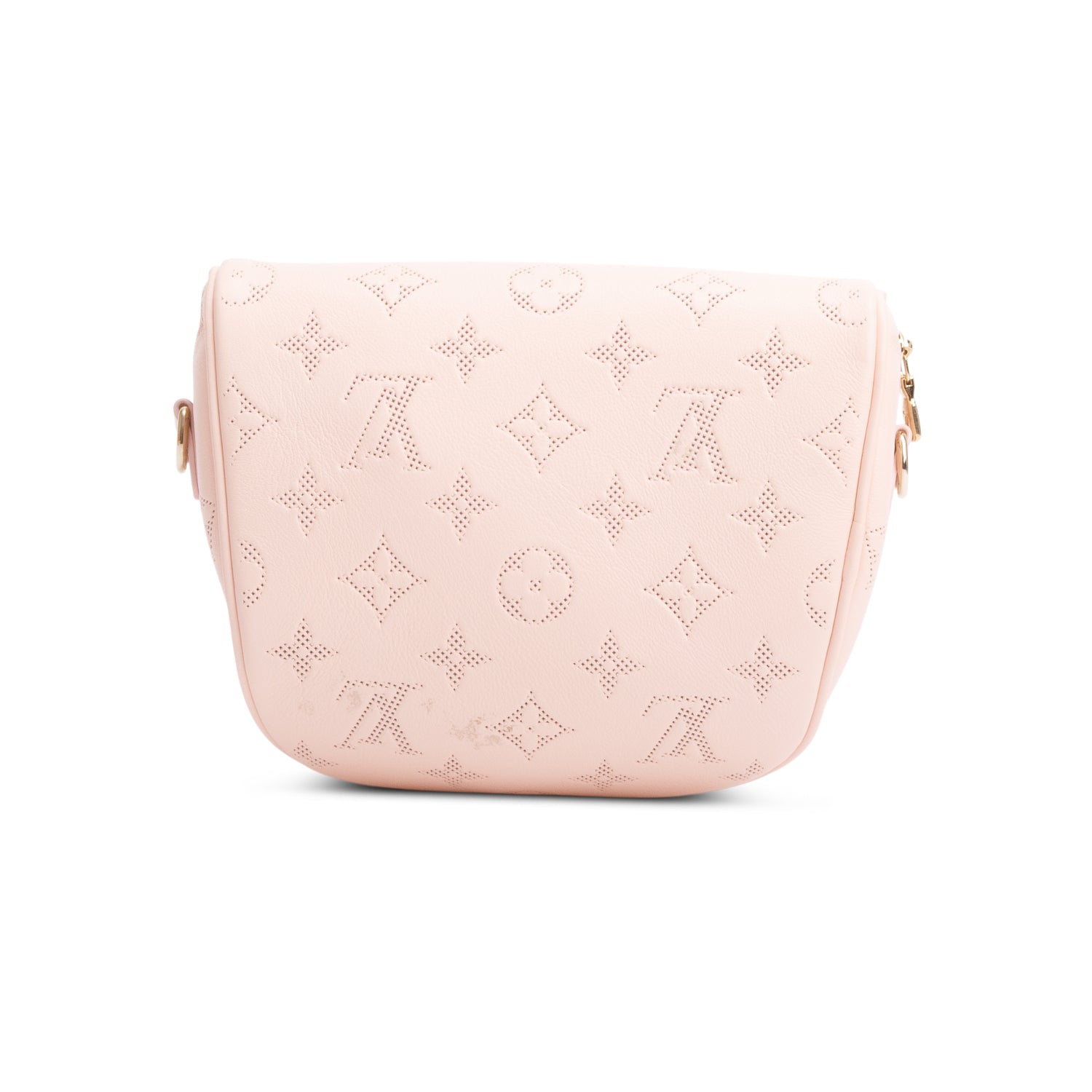 Louis Vuitton Pink Monogram Soft Calf Leather Special Edition Flower Mini Bumbag w/ Straps & Box