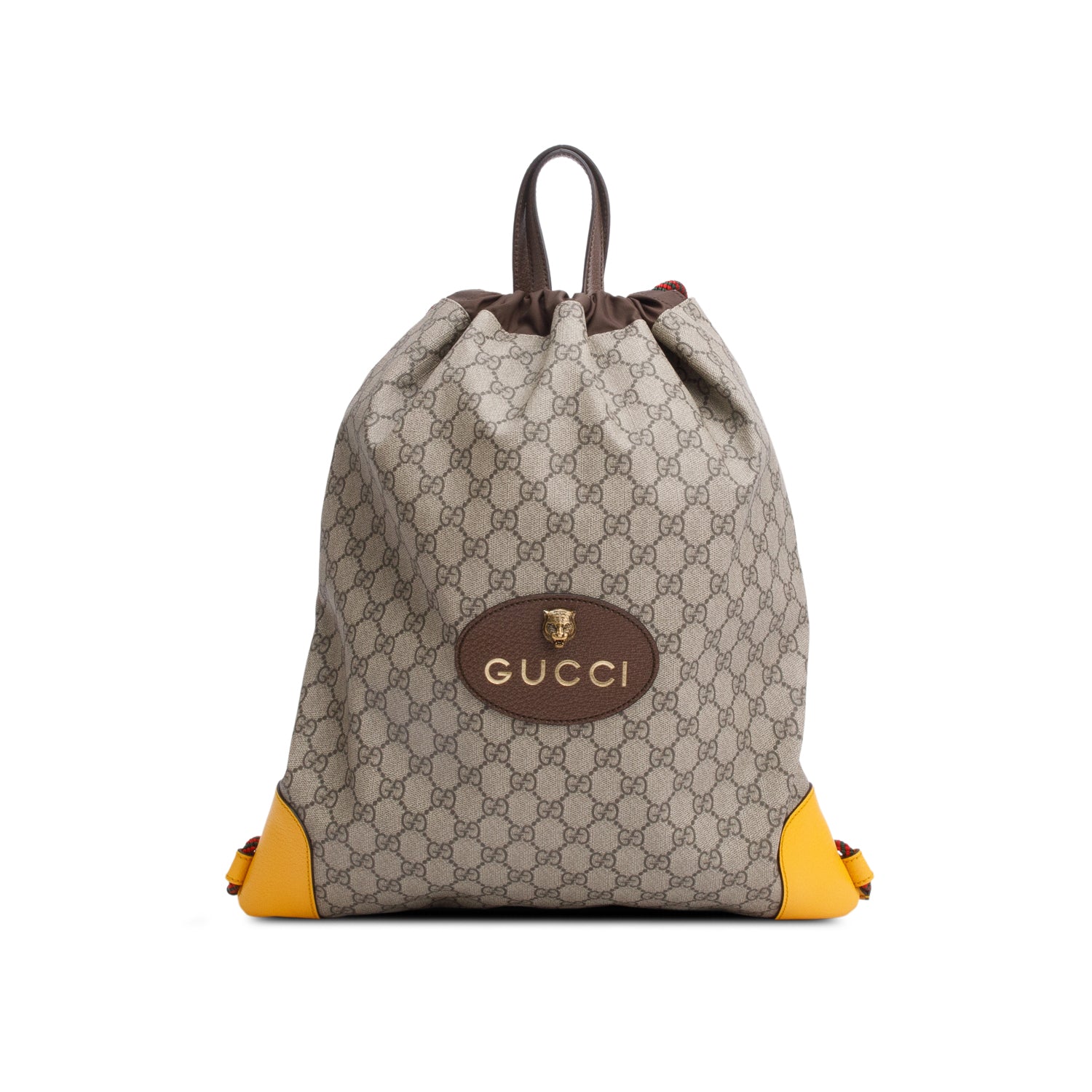 Gucci Neo Vintage GG Supreme Drawstring Backpack