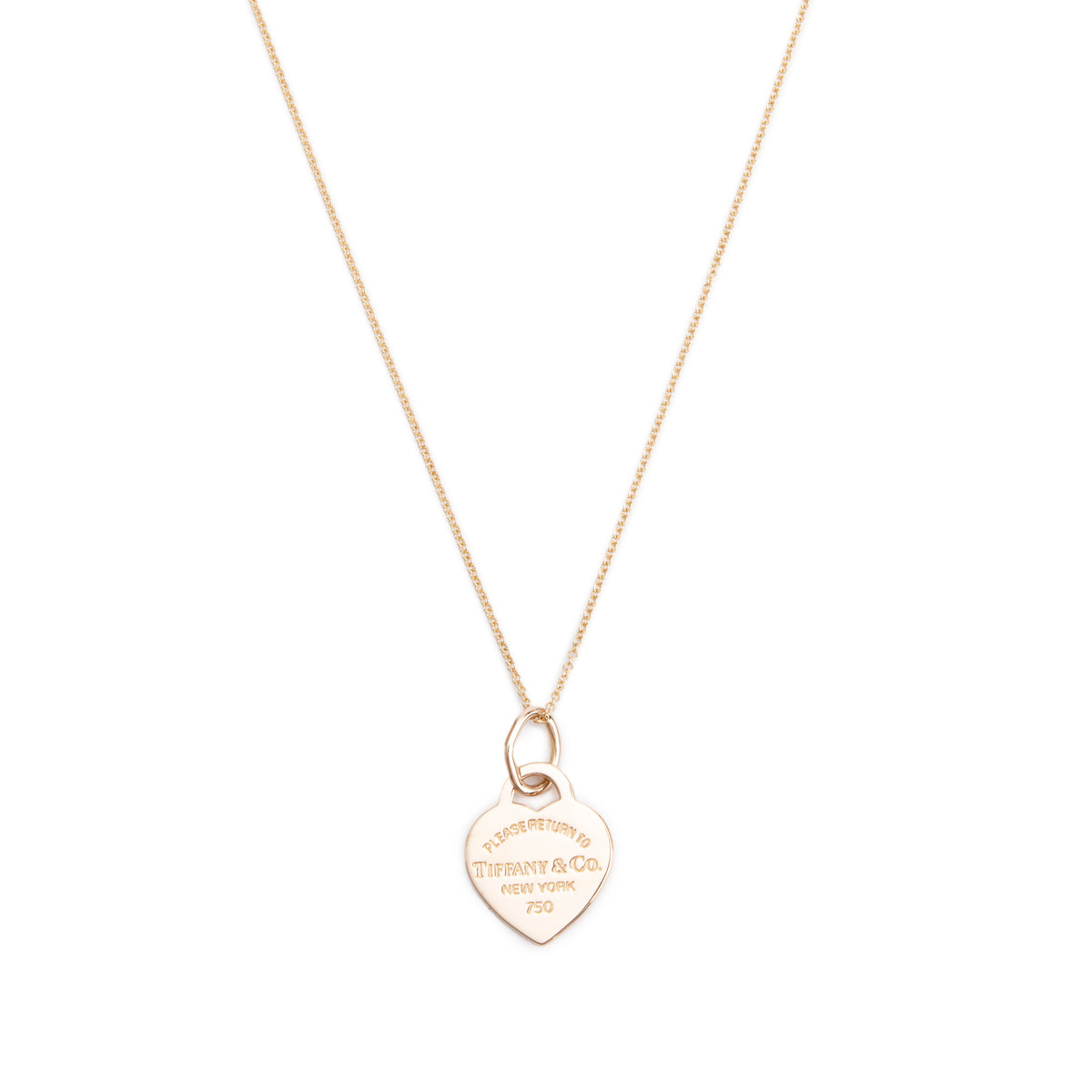 Tiffany & Co. 18k Rose Gold Return to Tiffany Small Heart Tag