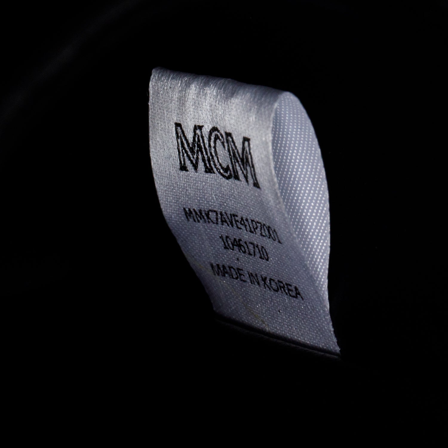 MCM Pink Visetos Side Studs Mini Stark Backpack