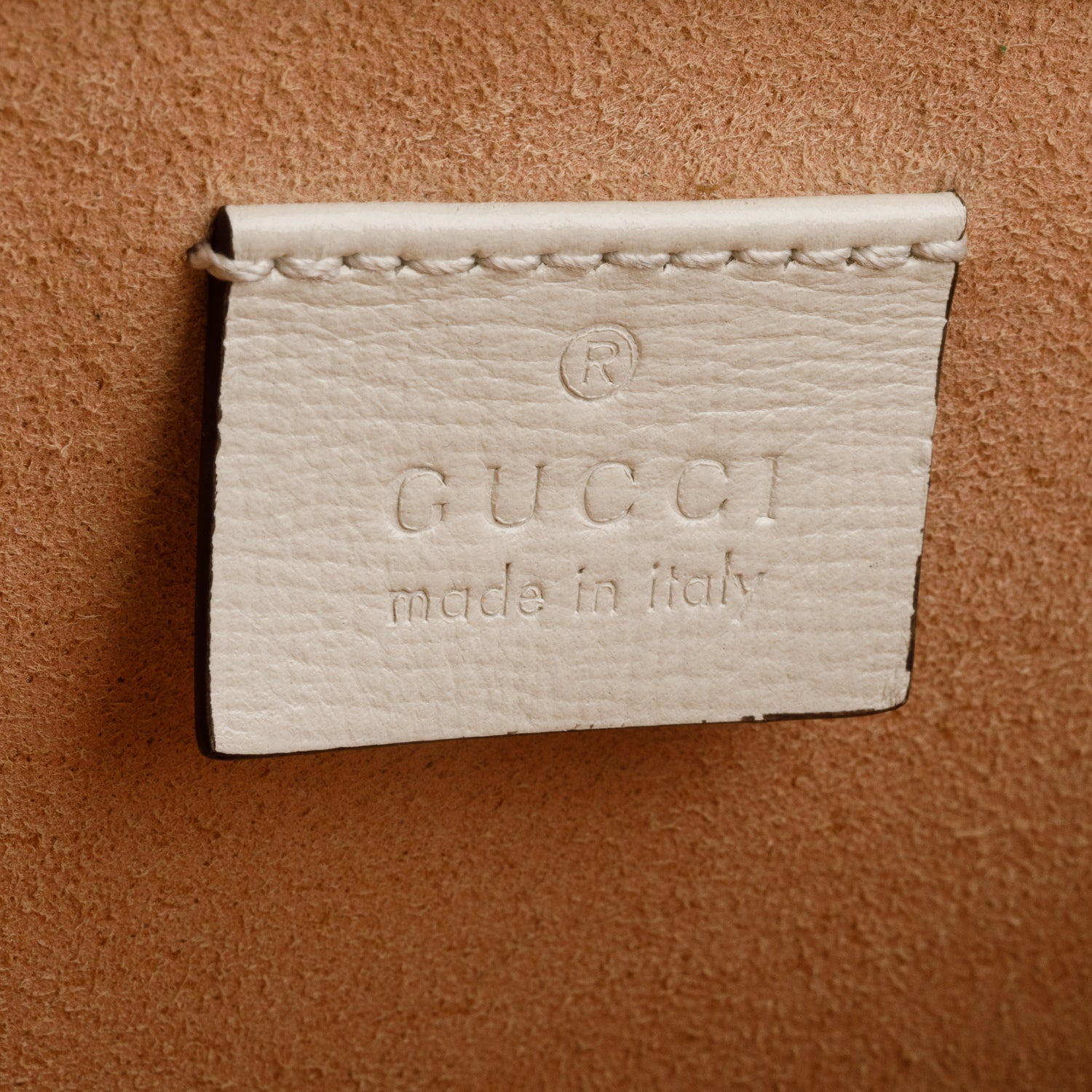 Gucci White Calfskin Leather Python Trim Small Dionysus Shoulder Bag w/ Box