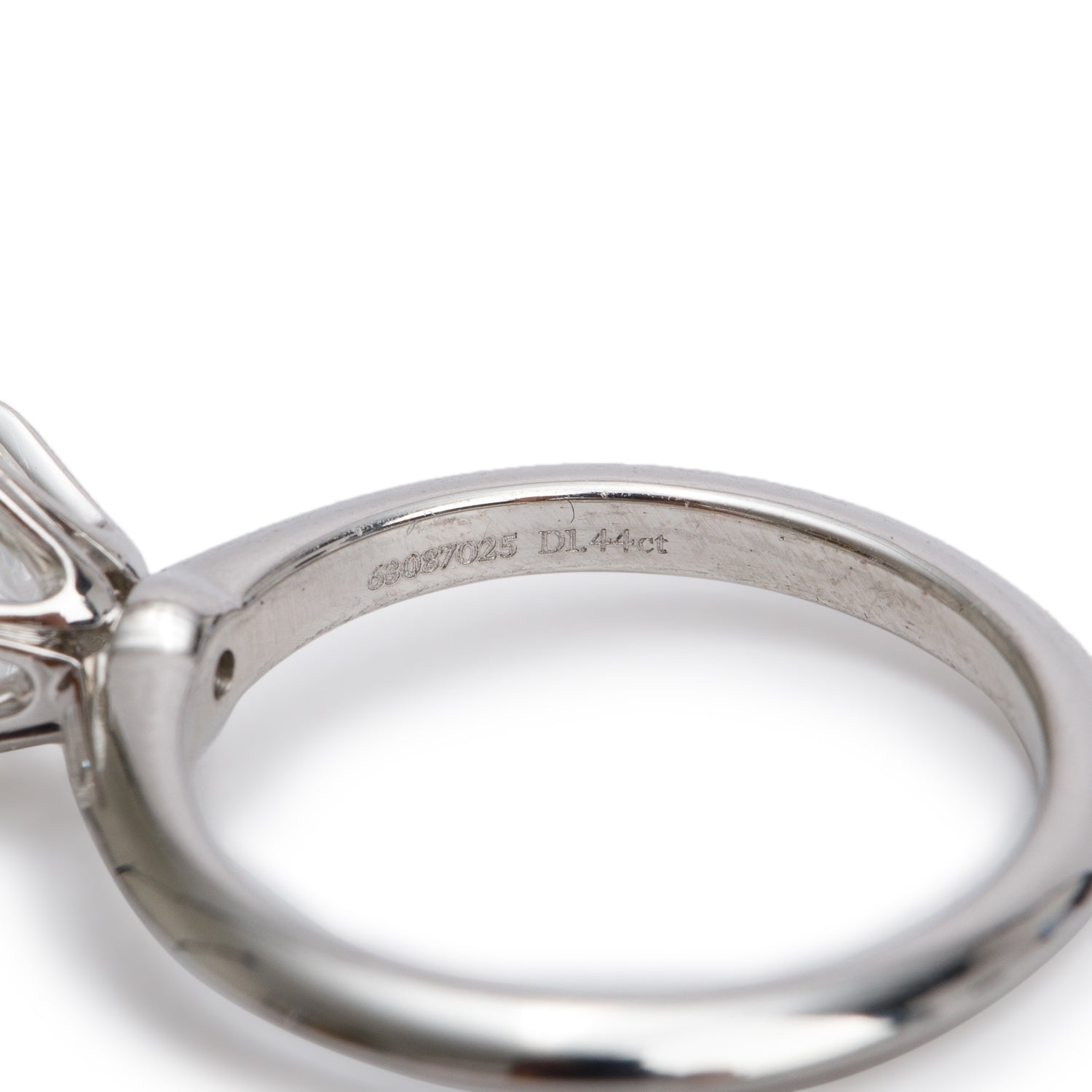 Tiffany & Co. Platinum 1.44 ct. Diamond Solitaire Engagement Ring, Size 5.5