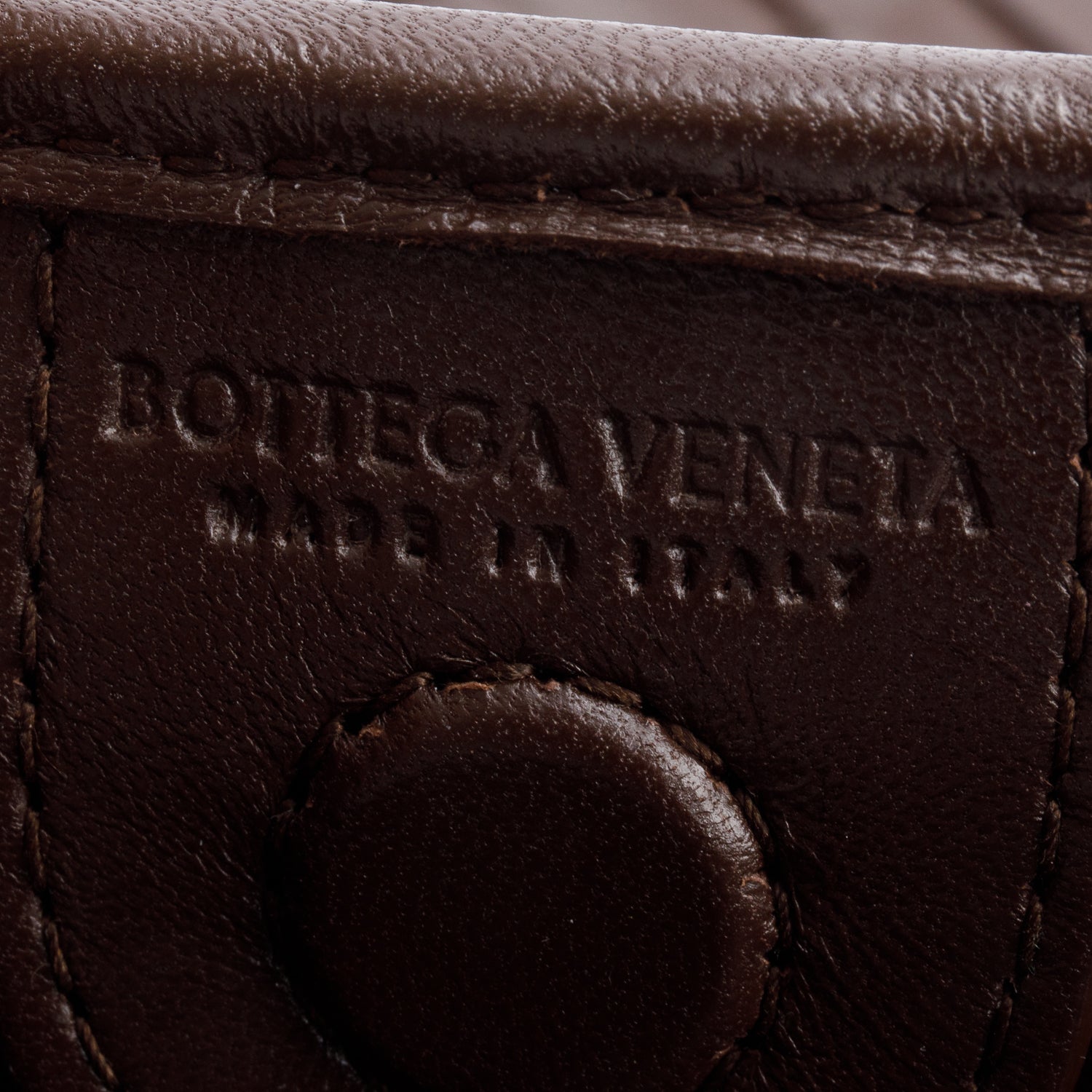 Bottega Veneta Brown Intrecciato Lambskin Leather Classic Sardine Bag