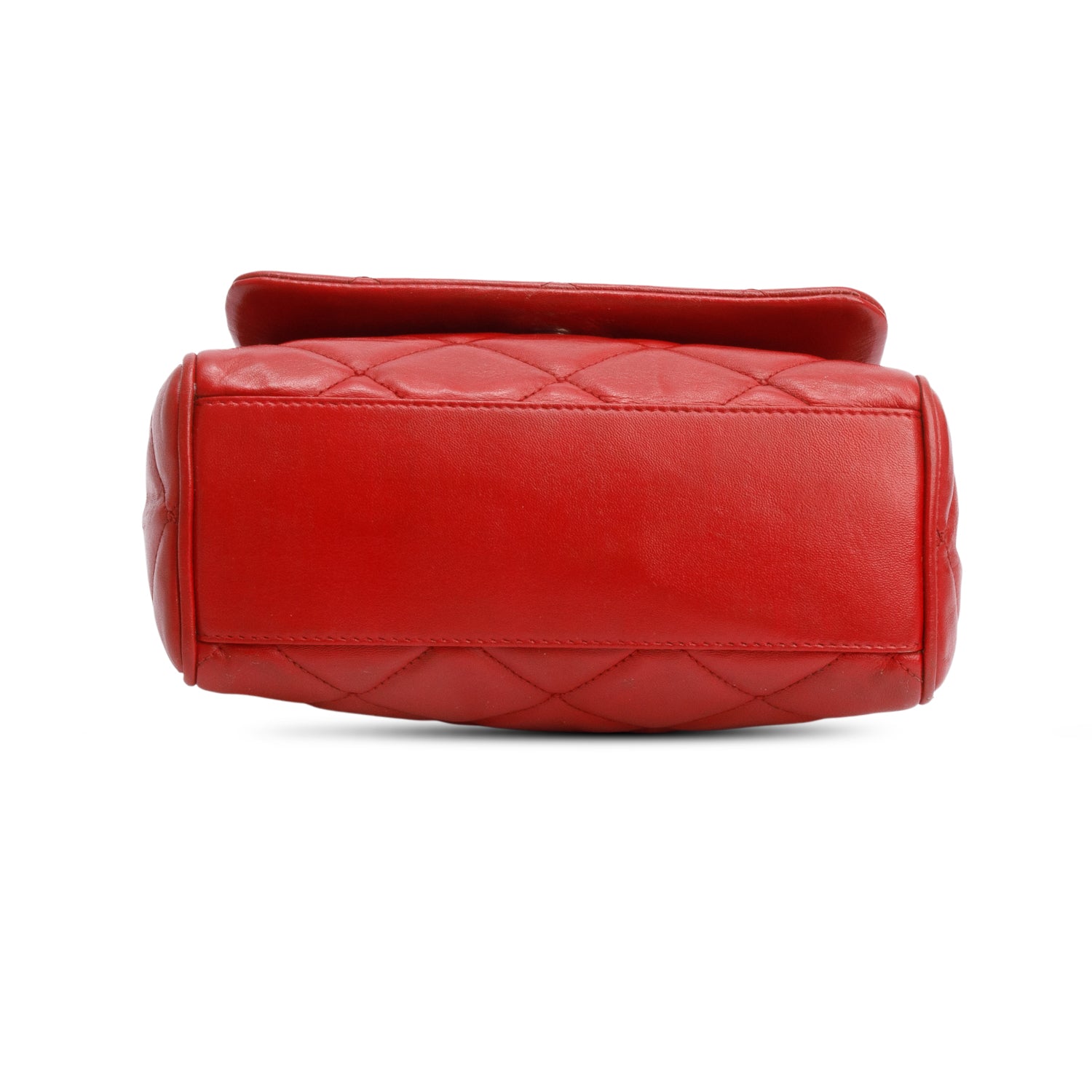 Dolce & Gabbana Red Quilted Calfskin Leather Miss Kate Crossbody Bag