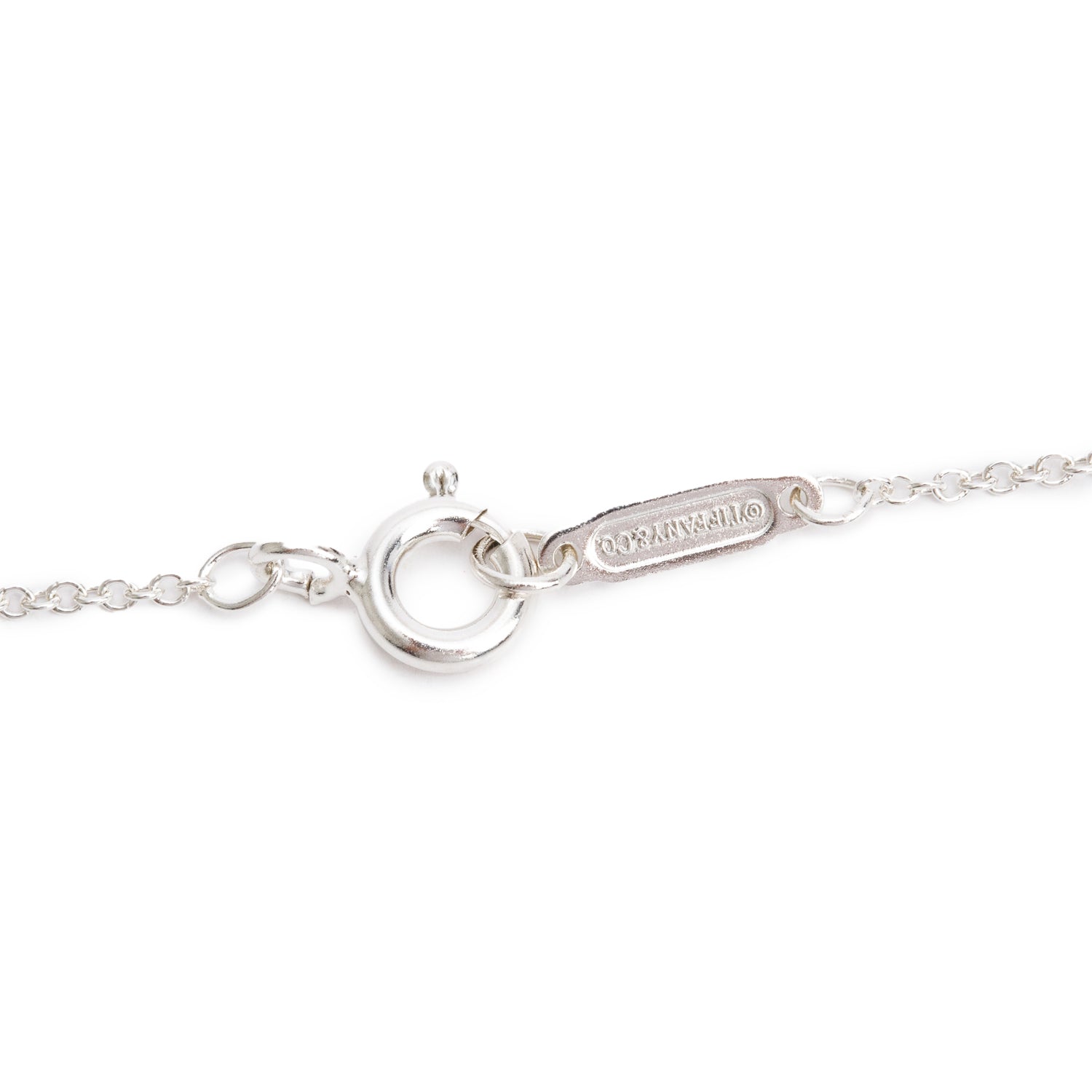 Tiffany & Co. Sterling Silver Twist Knot Pendant Necklace