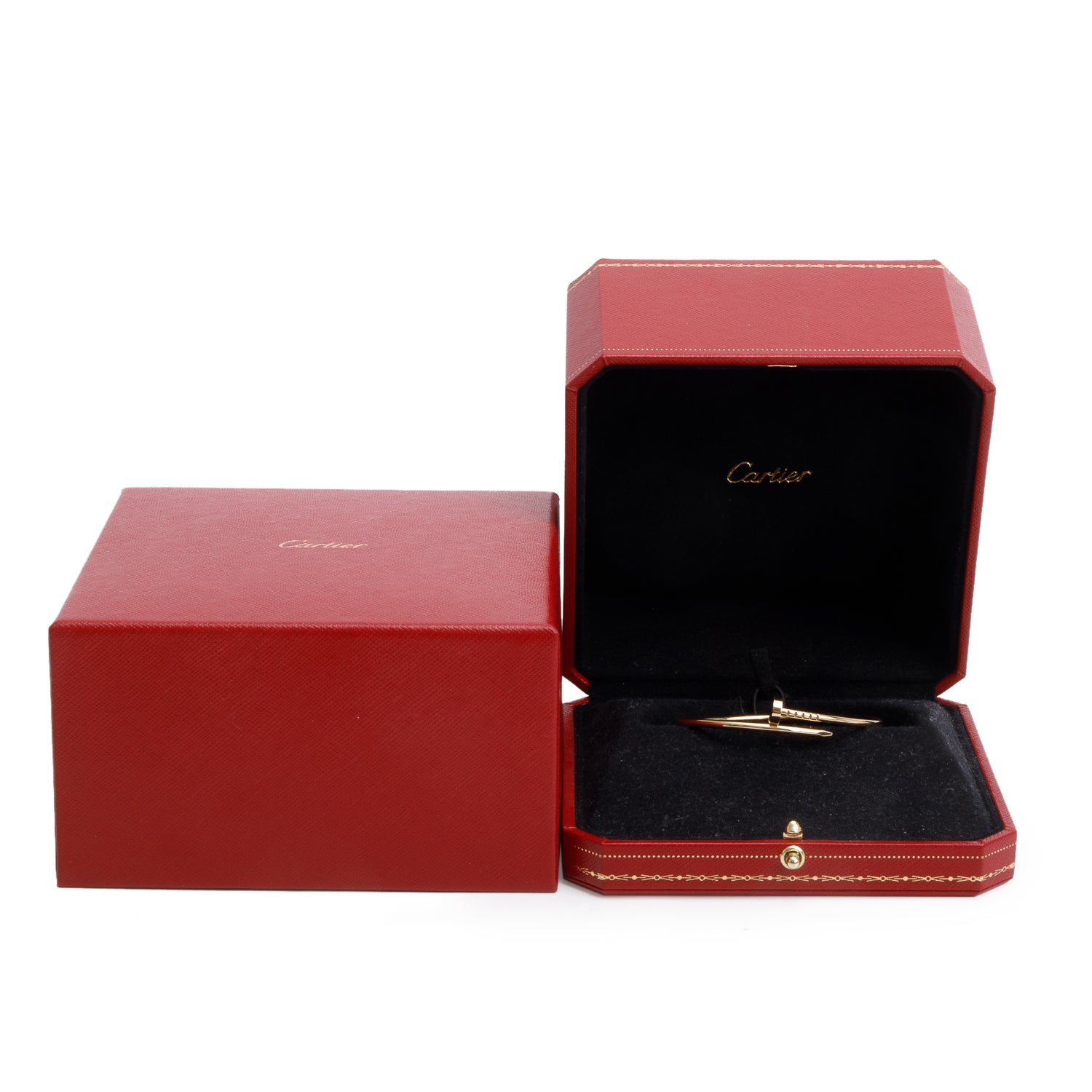 Cartier 18k Yellow Gold Juste Un Clou Bracelet, Small Model Size 16 w/ Box & Receipt