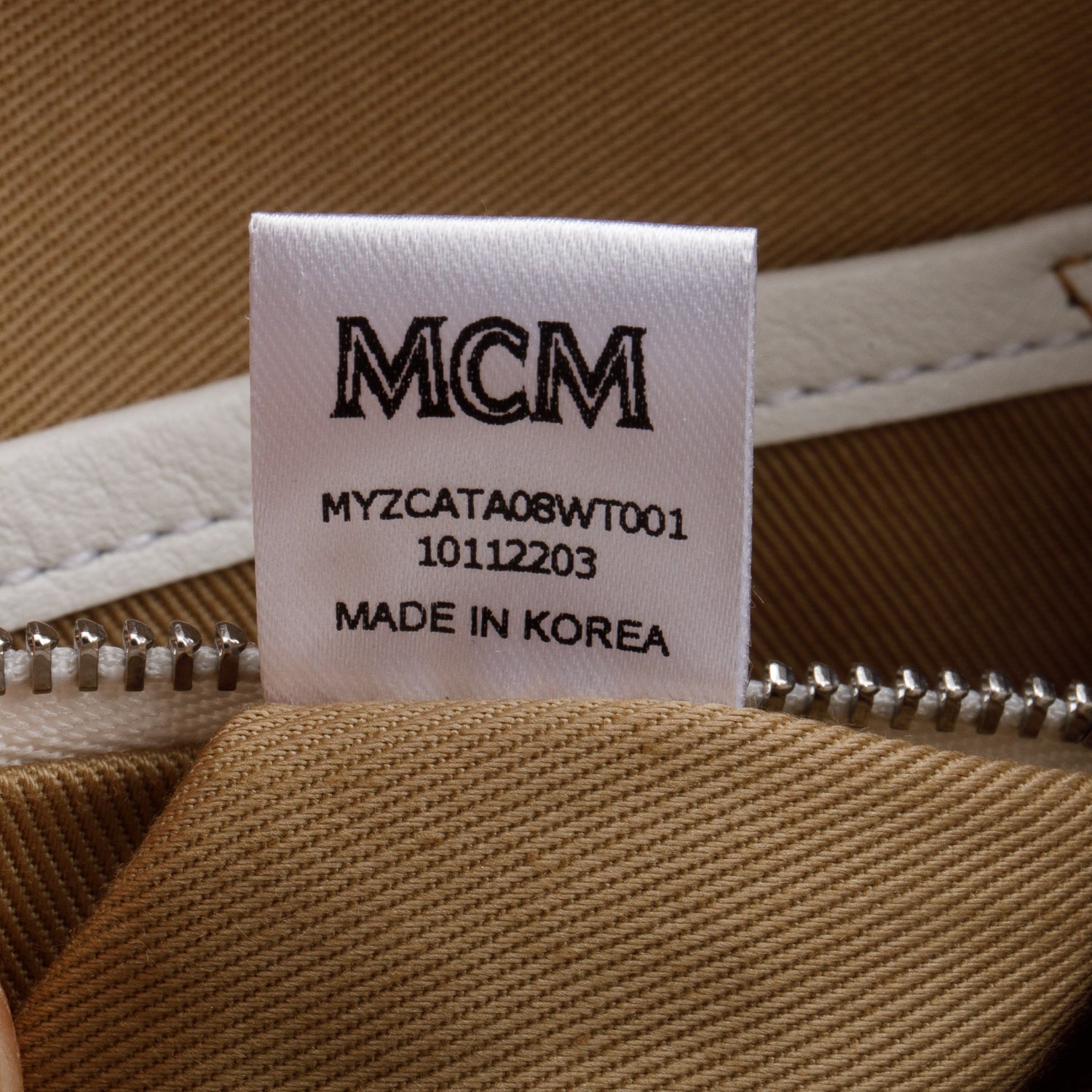 MCM White Rainbow Visetos Portuna Clutch Crossbody Bag w/ Strap