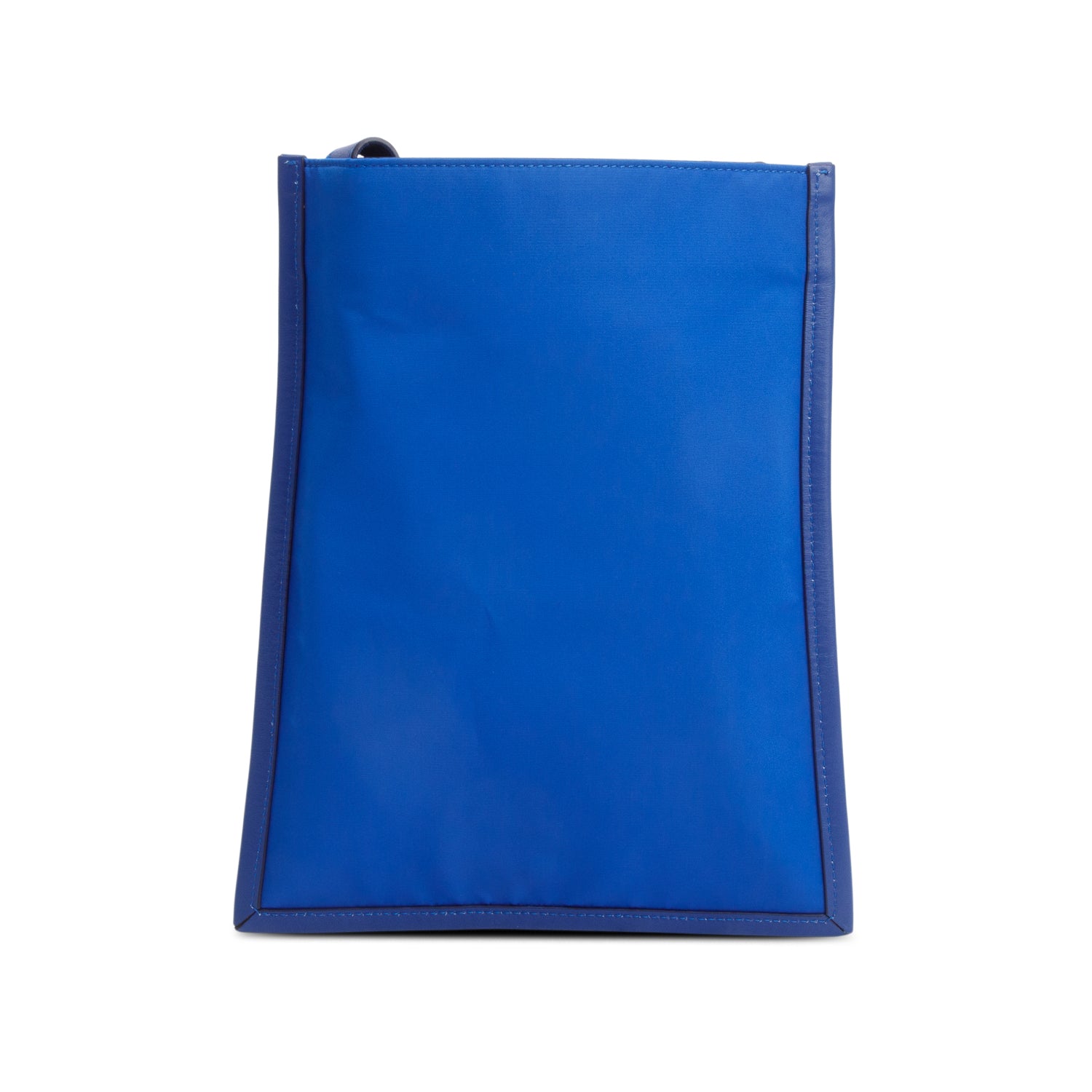 Alexander McQueen Blue Nylon Graffiti Logo Crossbody Bag