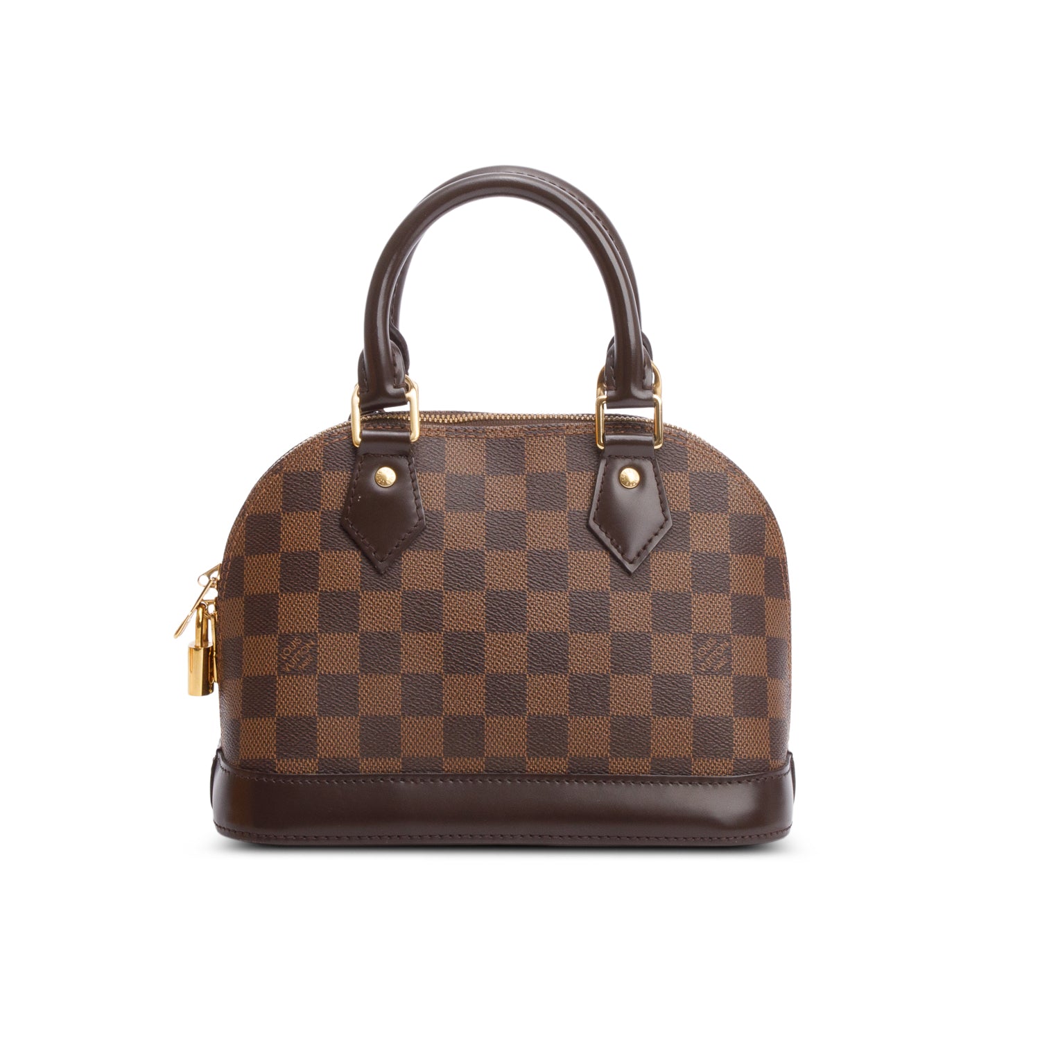 Louis Vuitton Damier Ebene Alma BB w/ Strap & Box