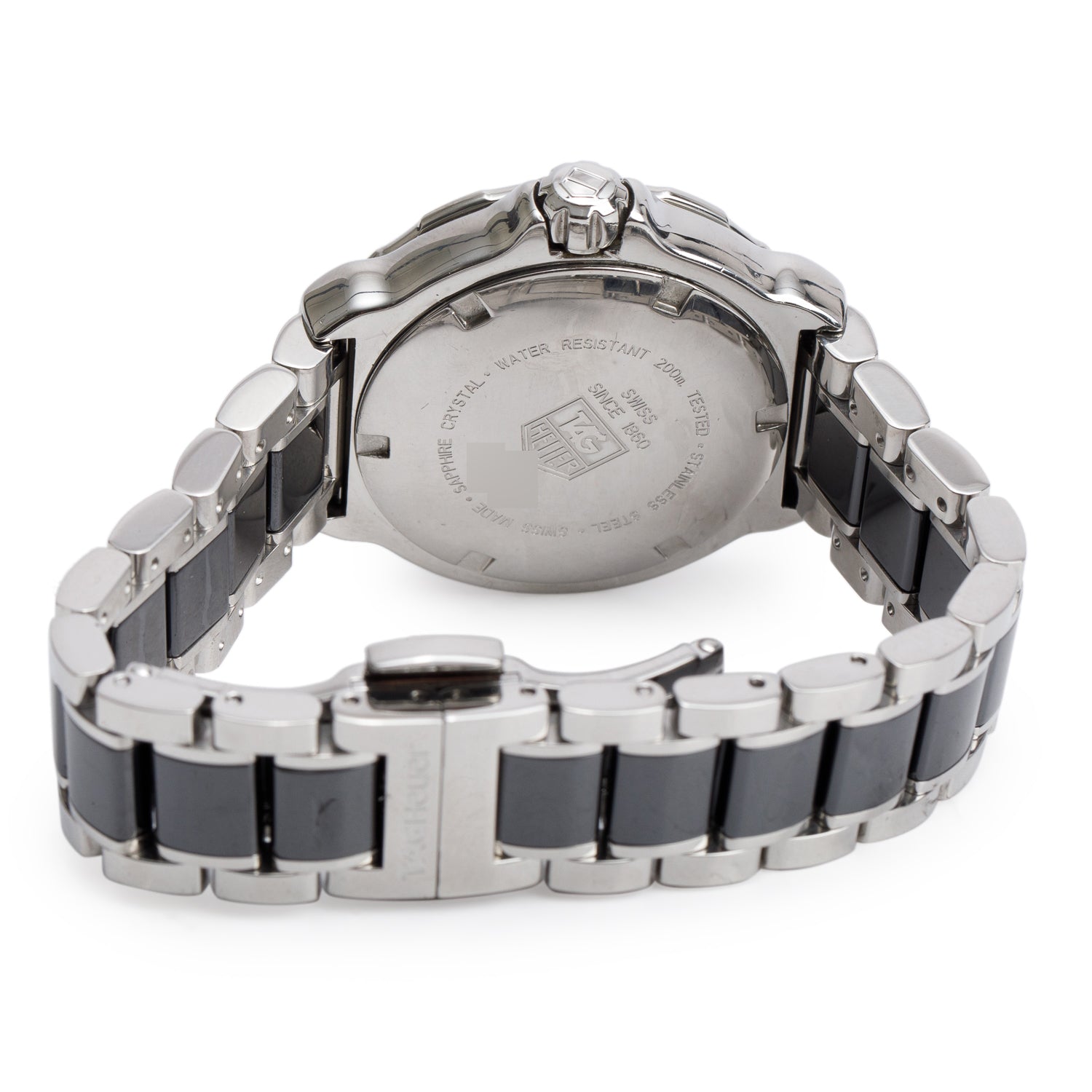 Tag Heuer Stainless Steel & Black Ceramic Formula 1 37 MM Quartz Watch WAH1210