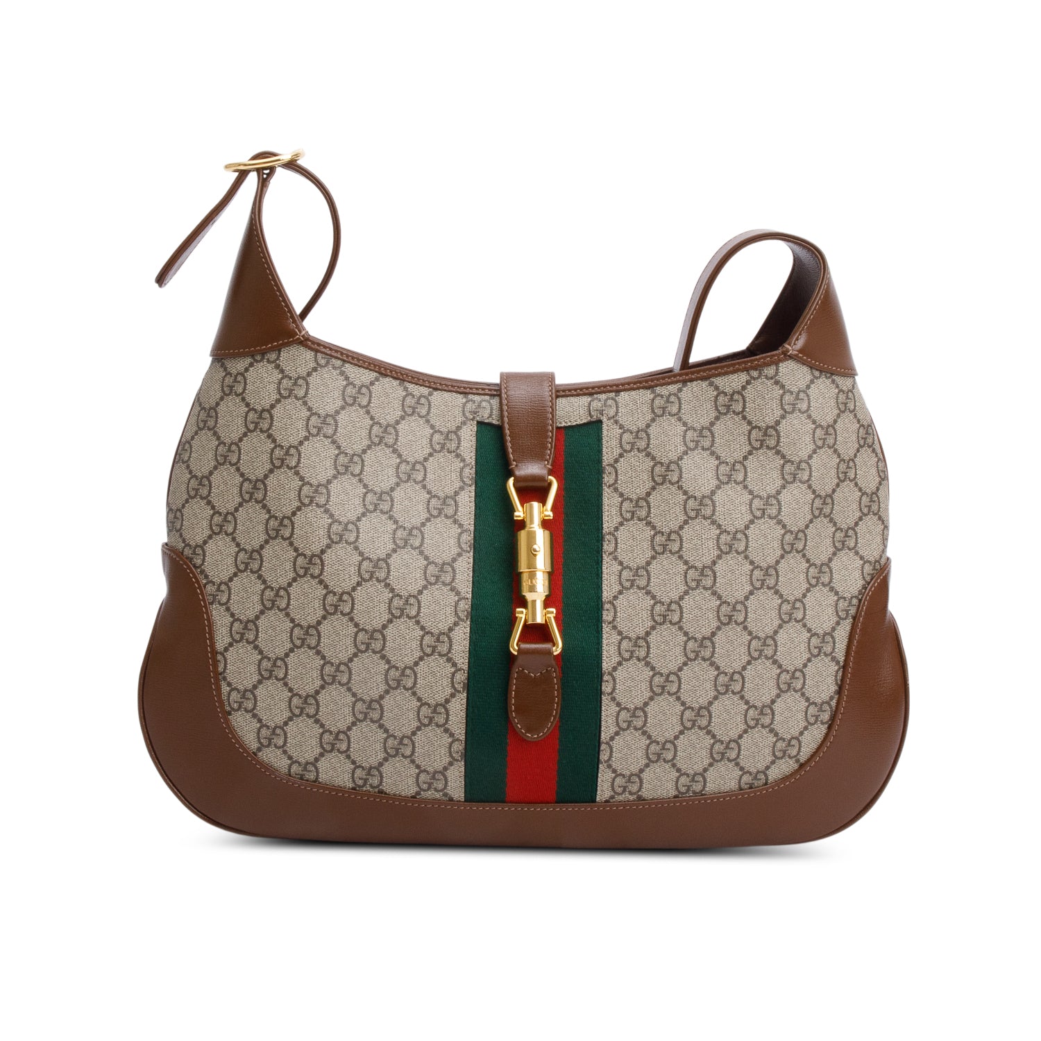 Gucci GG Supreme Medium Jackie 1961 Shoulder Bag w/ Strap