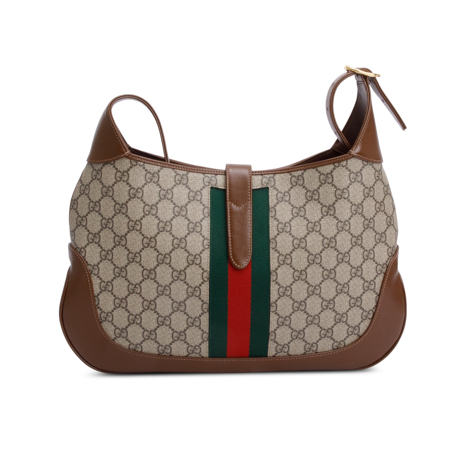 Gucci GG Supreme Medium Jackie 1961 Shoulder Bag w/ Strap