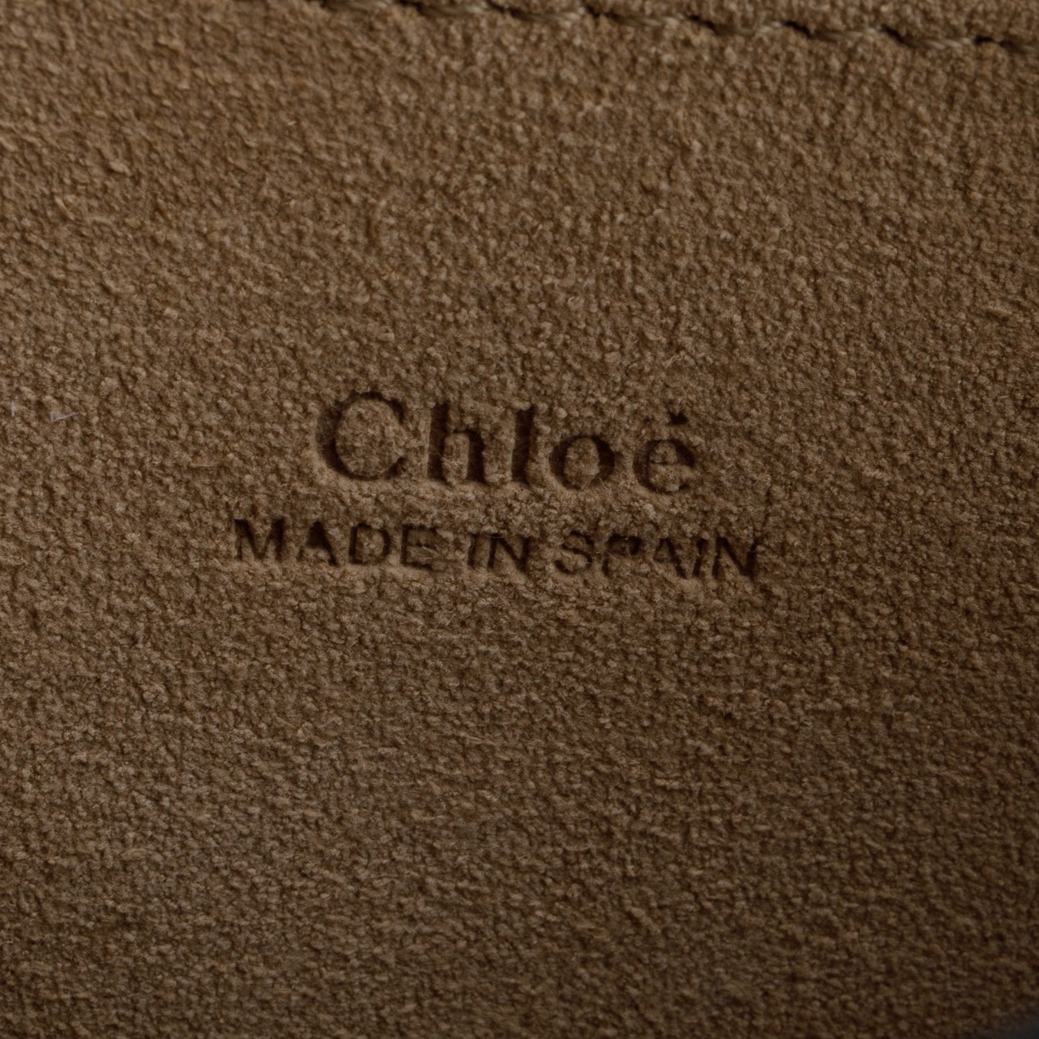 Chloe Burgundy Suede & Calfskin Leather Studded Small Faye Shoulder Bag