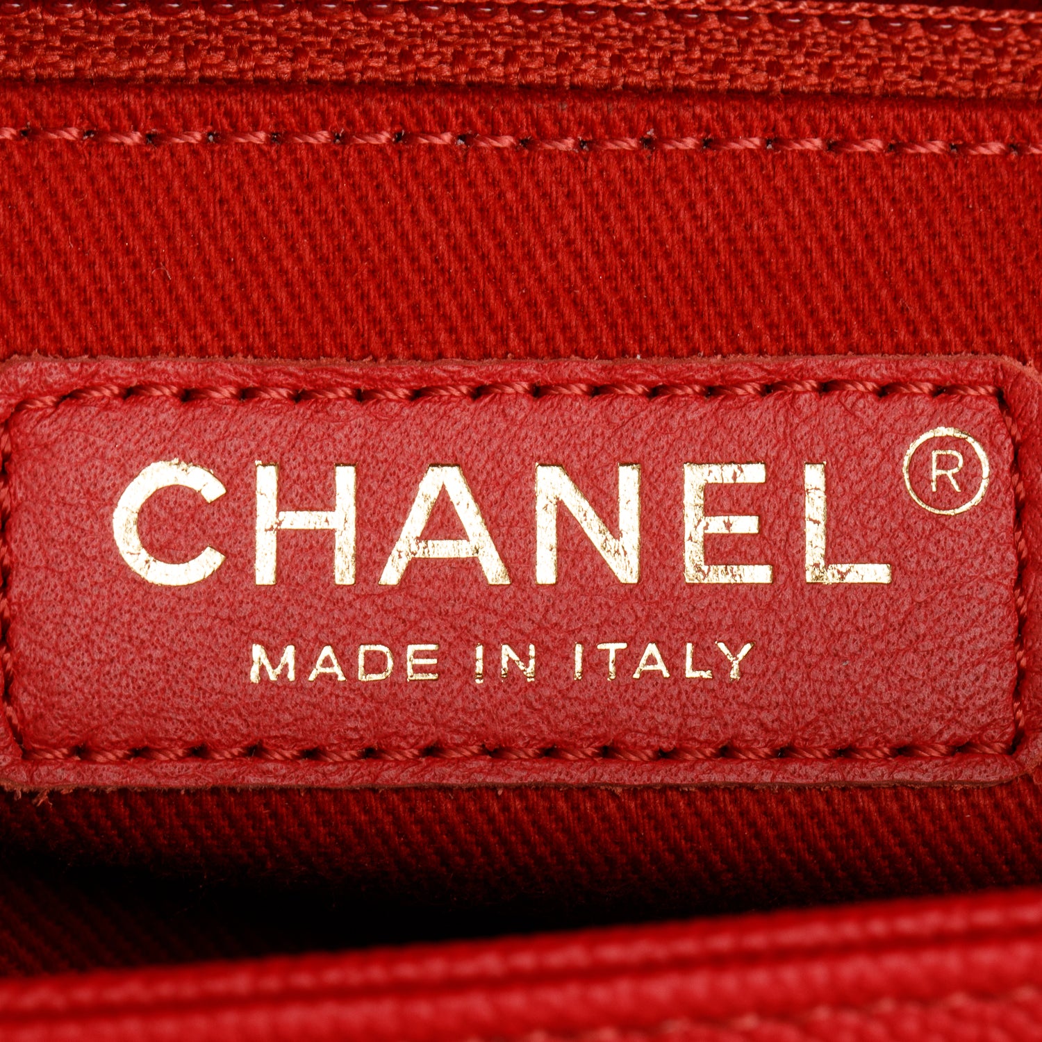 Chanel Red Caviar Leather Large Business Affinity Flap Bag w/ Box & Authenticity Card