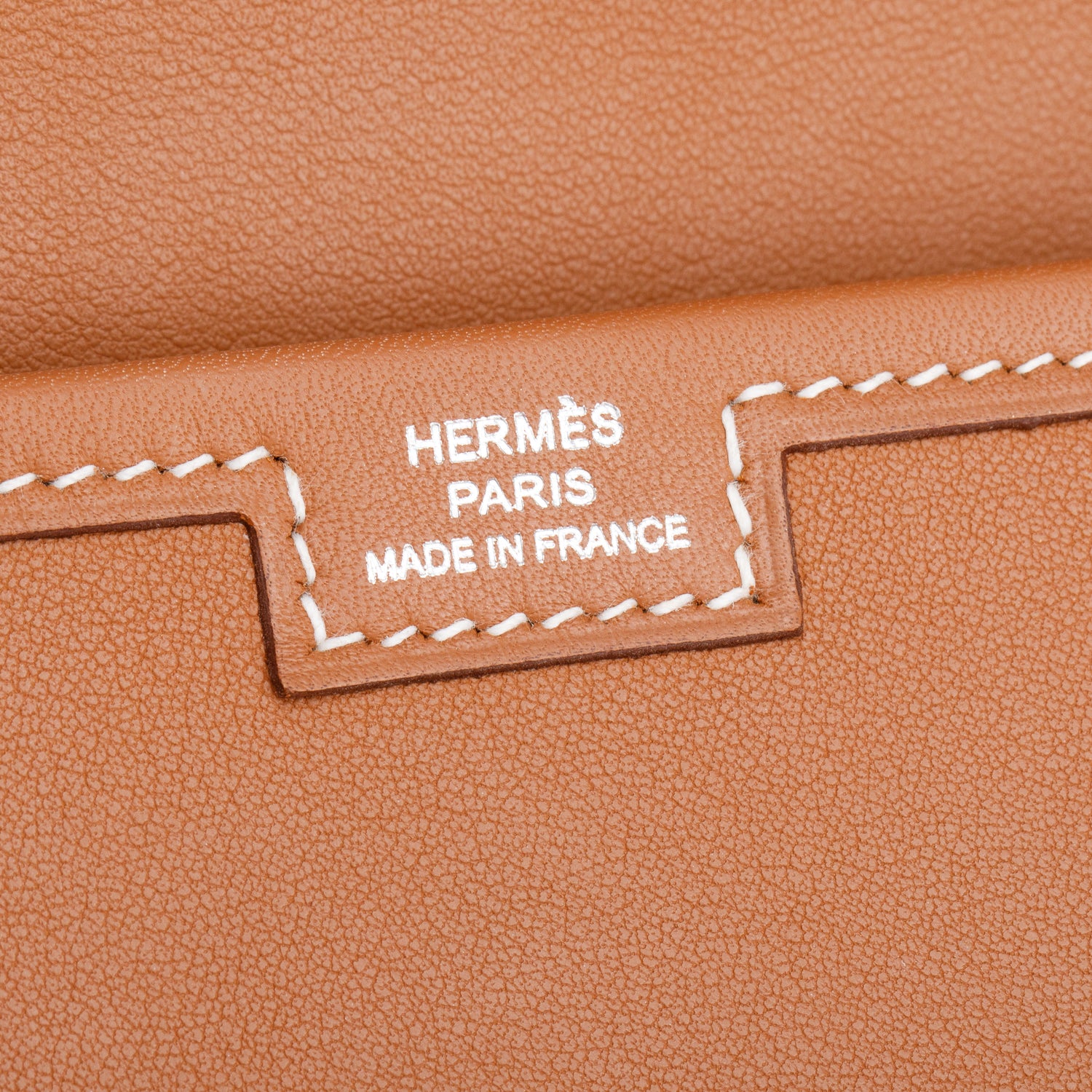 Hermes 2023 Gold Swift Leather Jige Elan 29 Clutch w/ Box