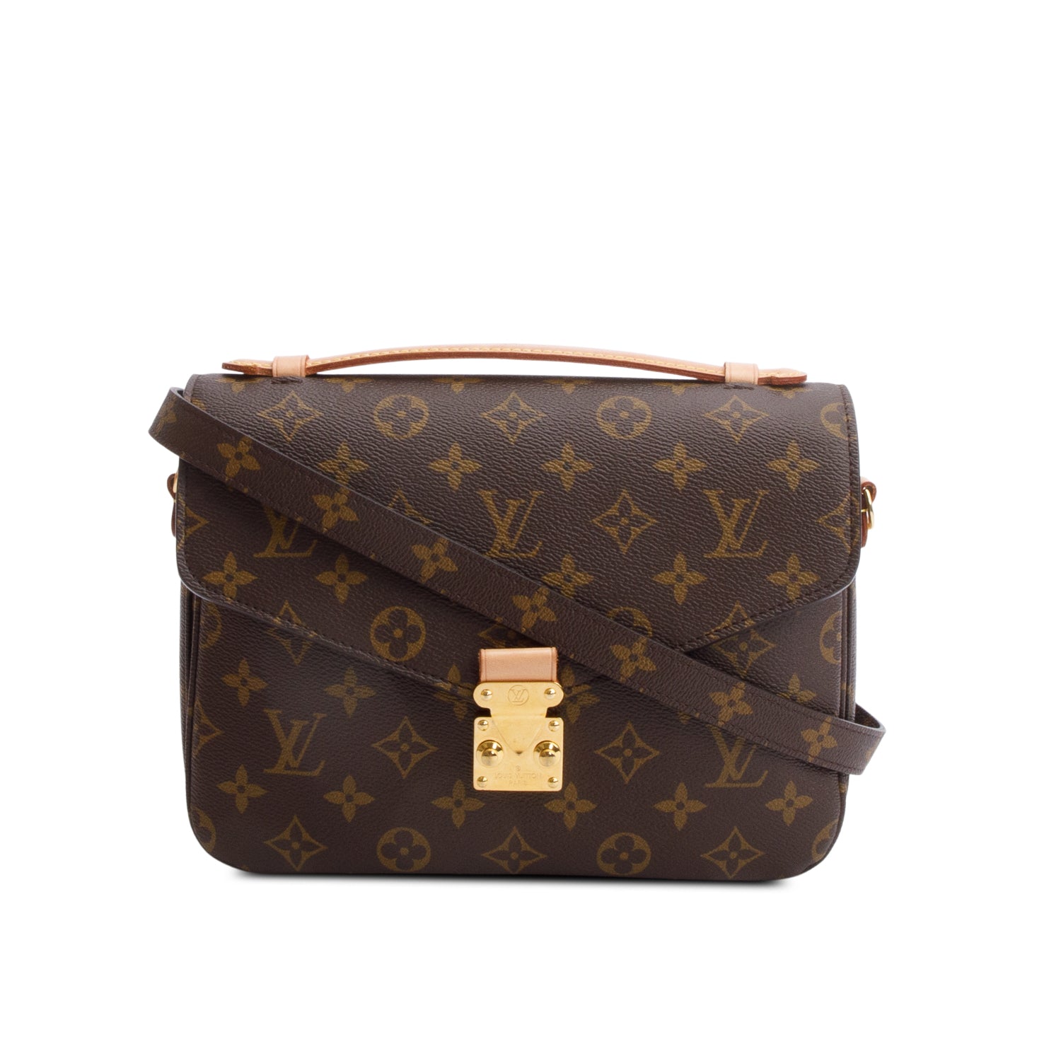 Louis Vuitton 2020 Monogram Pochette Metis w/ Box, Strap & Receipt