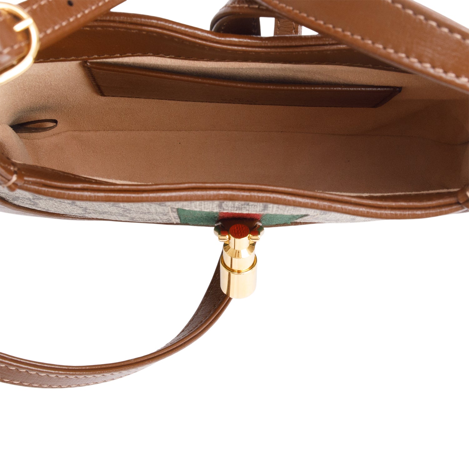 Gucci GG Supreme Mini Jackie 1961 Shoulder Bag w/ Strap