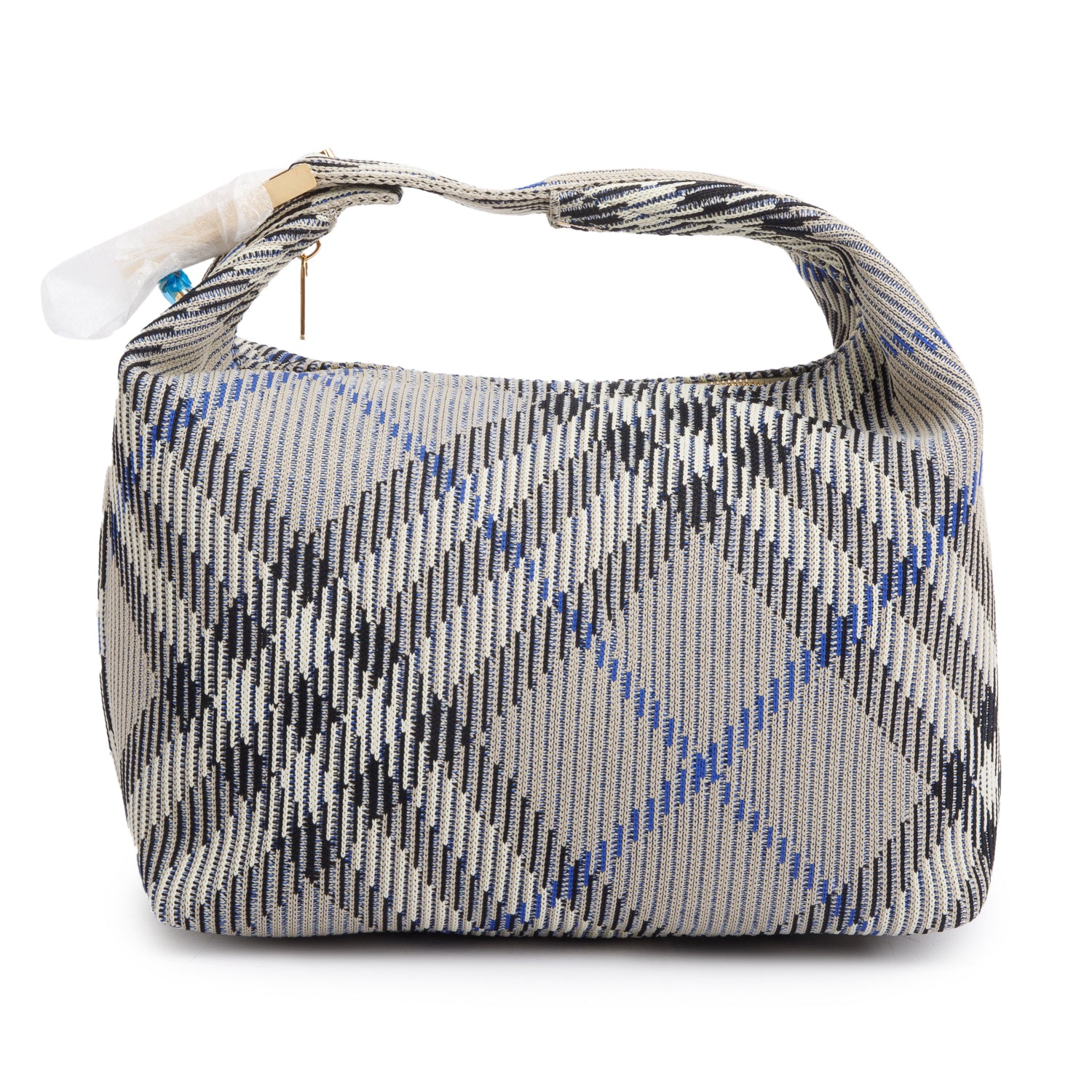 Burberry 2024 Lichen Check Medium Peg Dufflee Bag w/ Box & Receipt