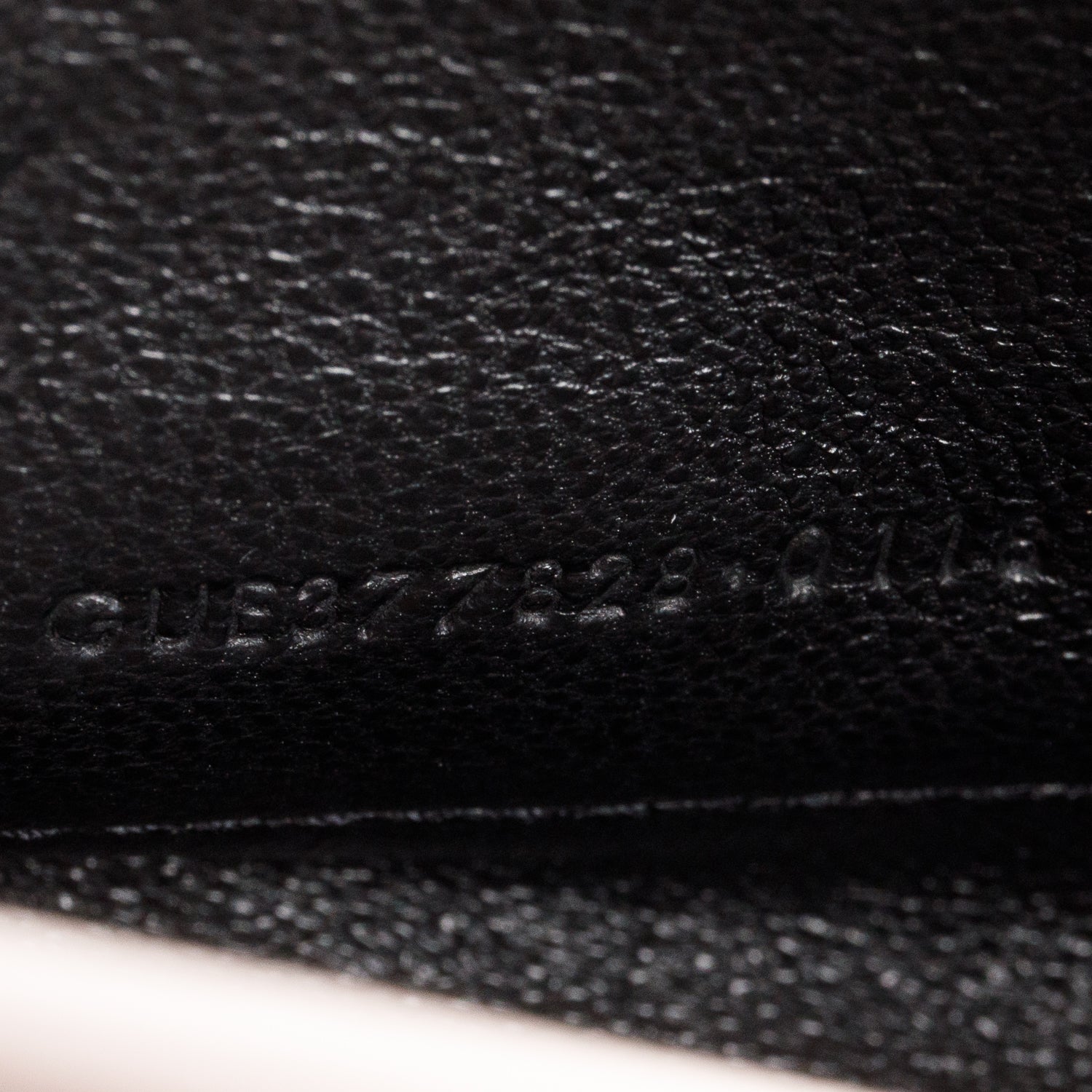 Saint Laurent Neutral Grain De Poudre Leather Classic Cassandre Envelope Chain Wallet