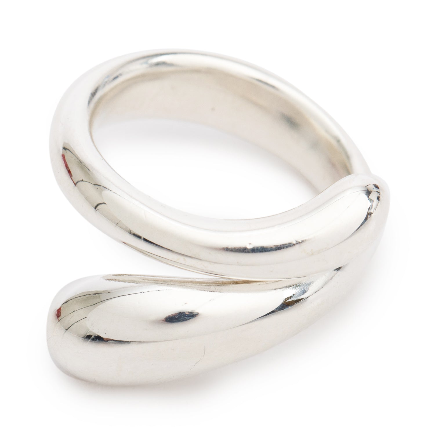 Tiffany & Co. Elsa Peretti Sterling Silver Teardrop Ring, Size 5